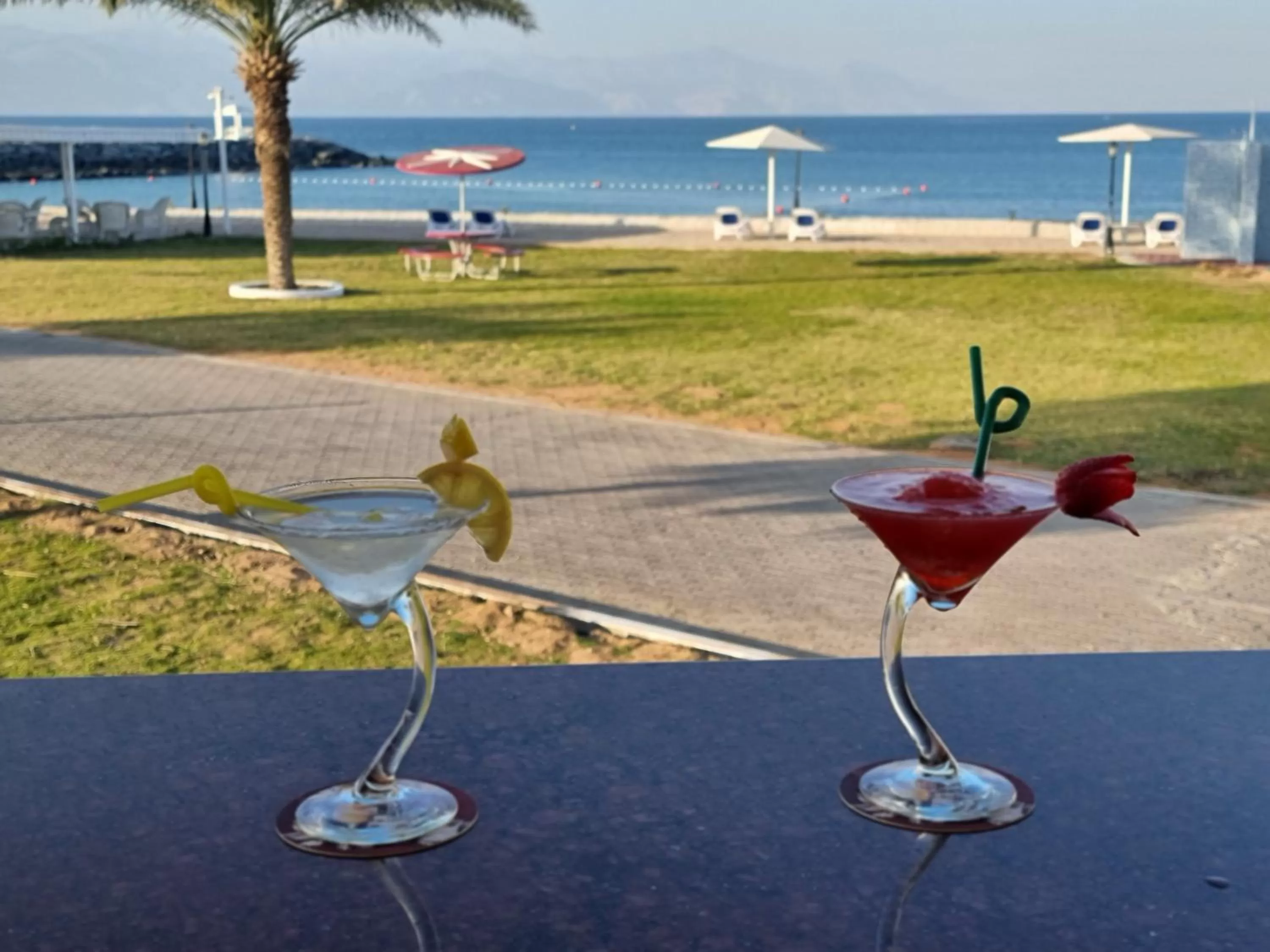 Drinks in Holiday Beach Resort