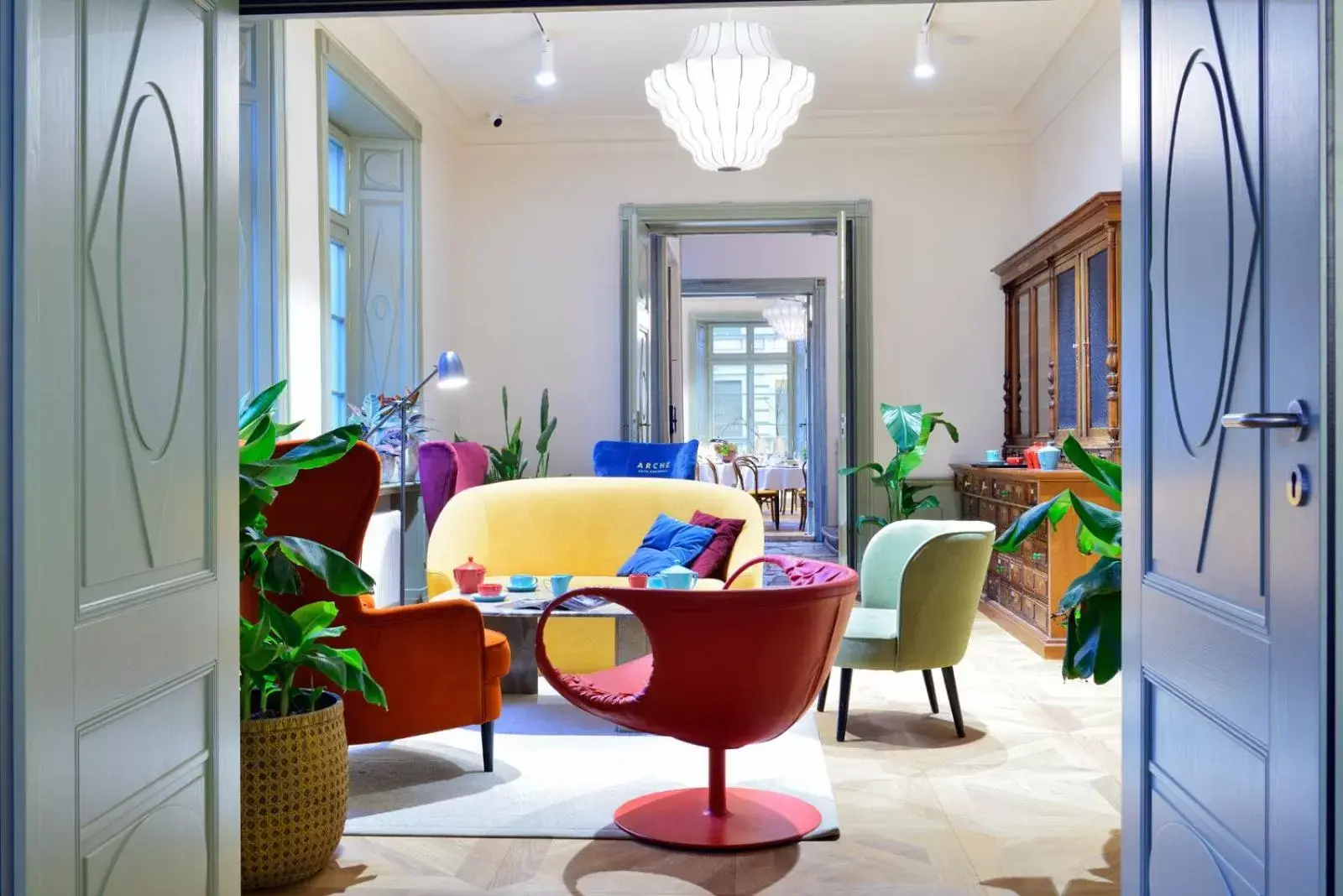 Property building in ARCHE Dwór Uphagena Gdańsk Property building in ARCHE Dwór Uphagena Gdańsk