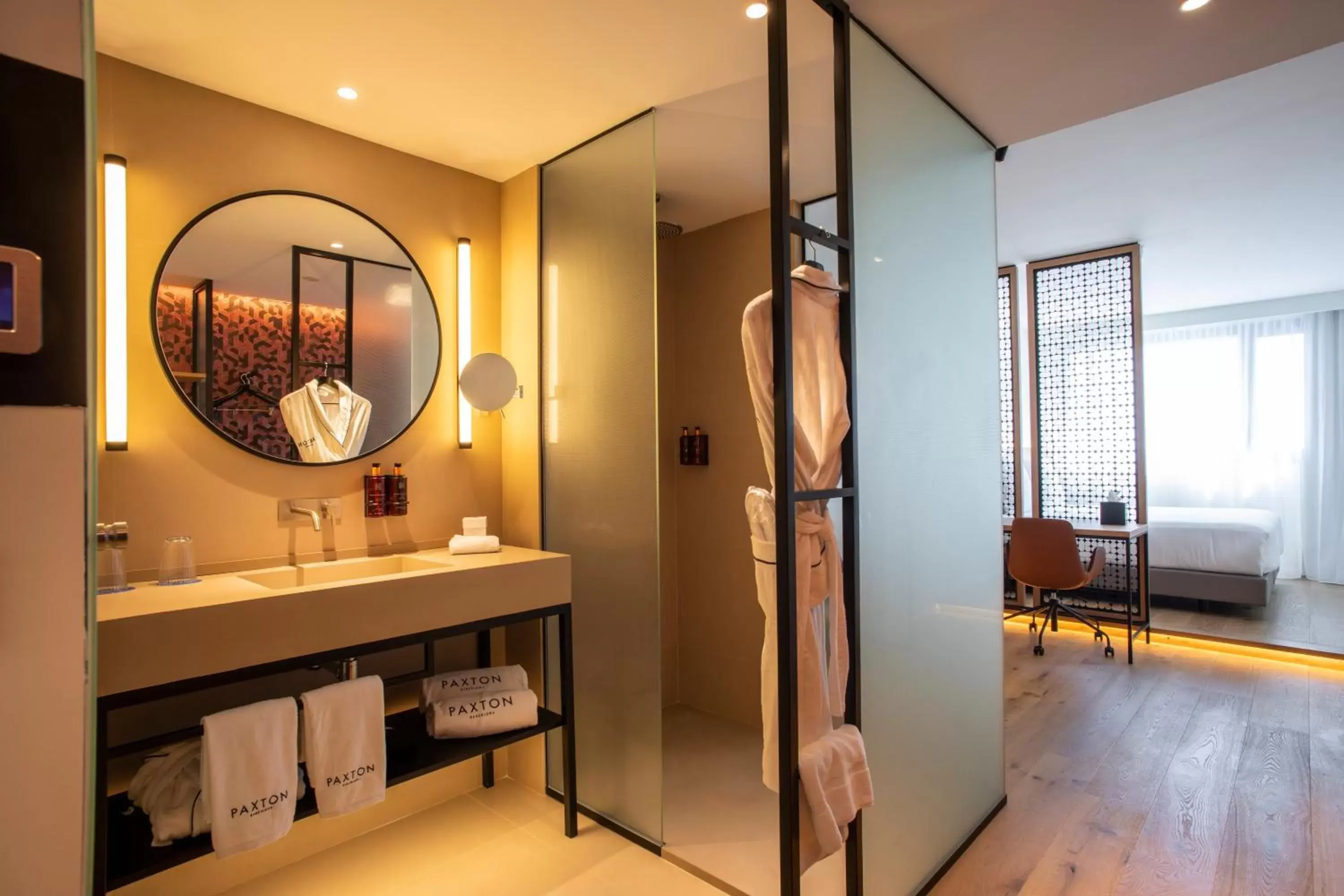 Bathroom in Hotel Paxton Barcelona Bathroom in Hotel Paxton Barcelona