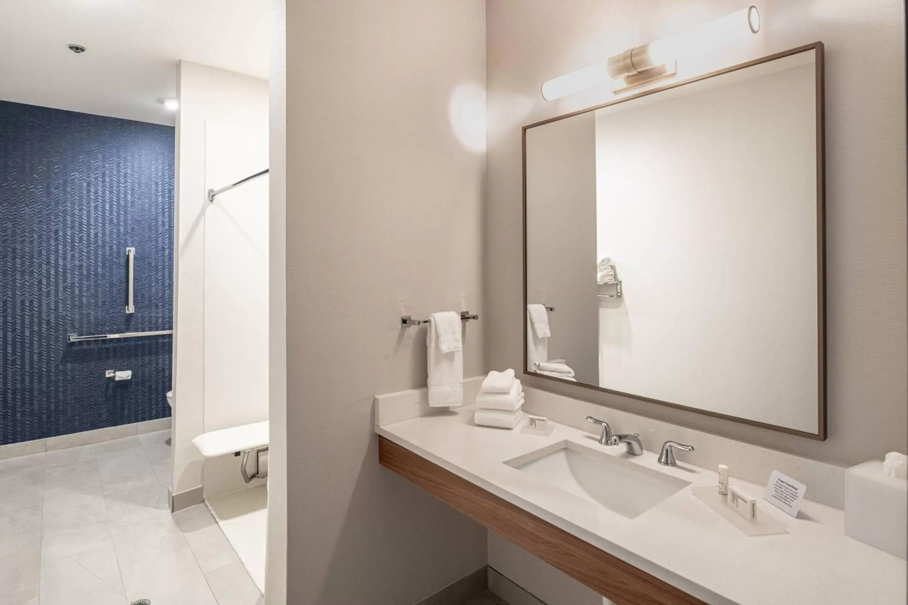 Bathroom in Fairfield Inn & Suites Fort Worth Northeast