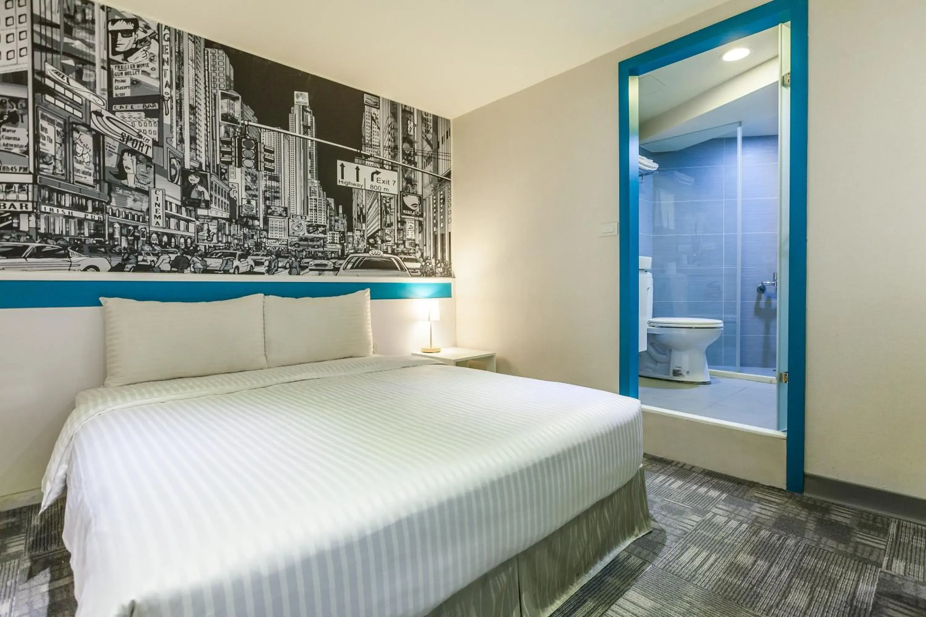 Superior Double Room without Window in 9ine Hotel