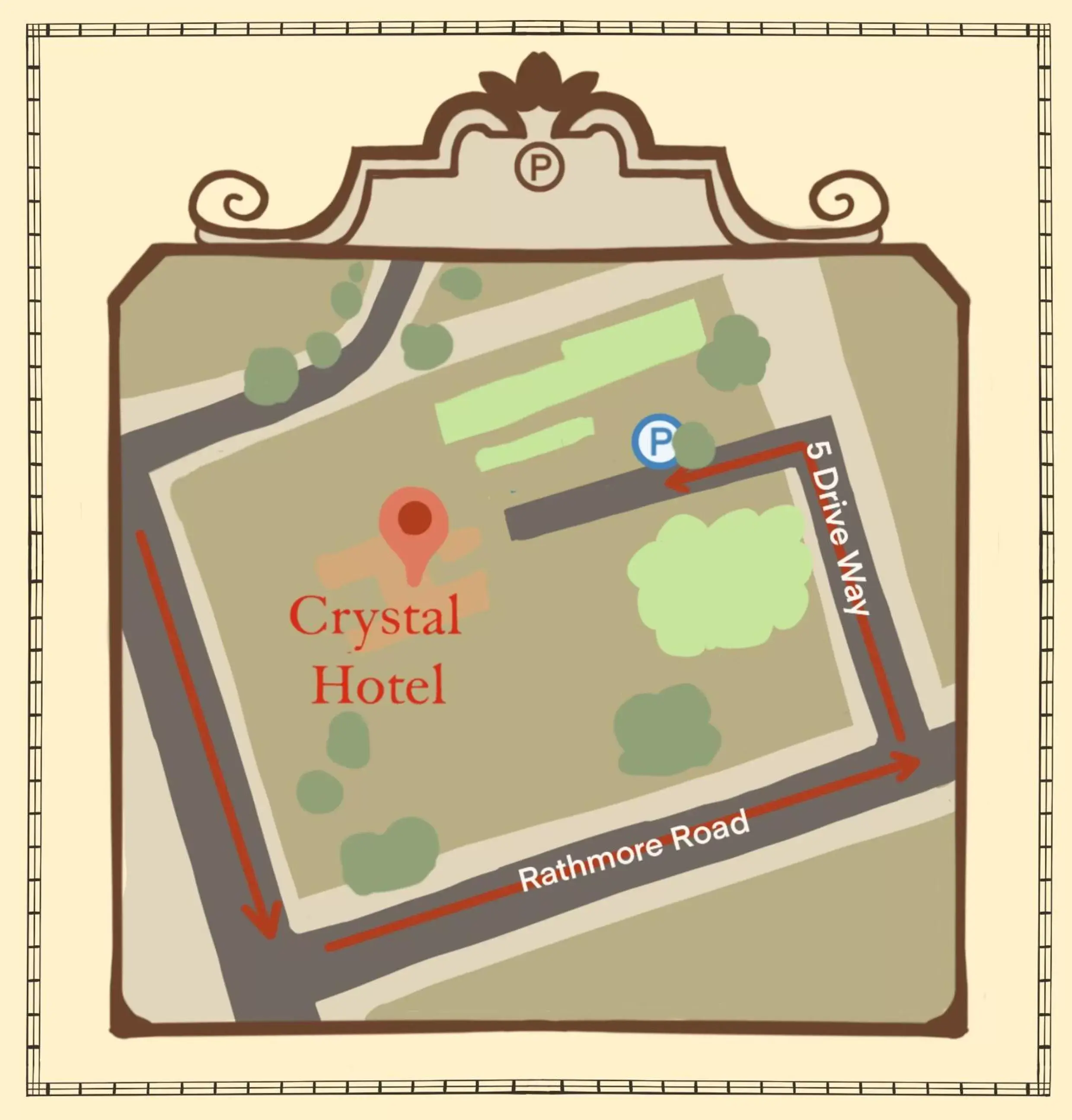 Logo/Certificate/Sign, Floor Plan in Crystal Hotel & Savour