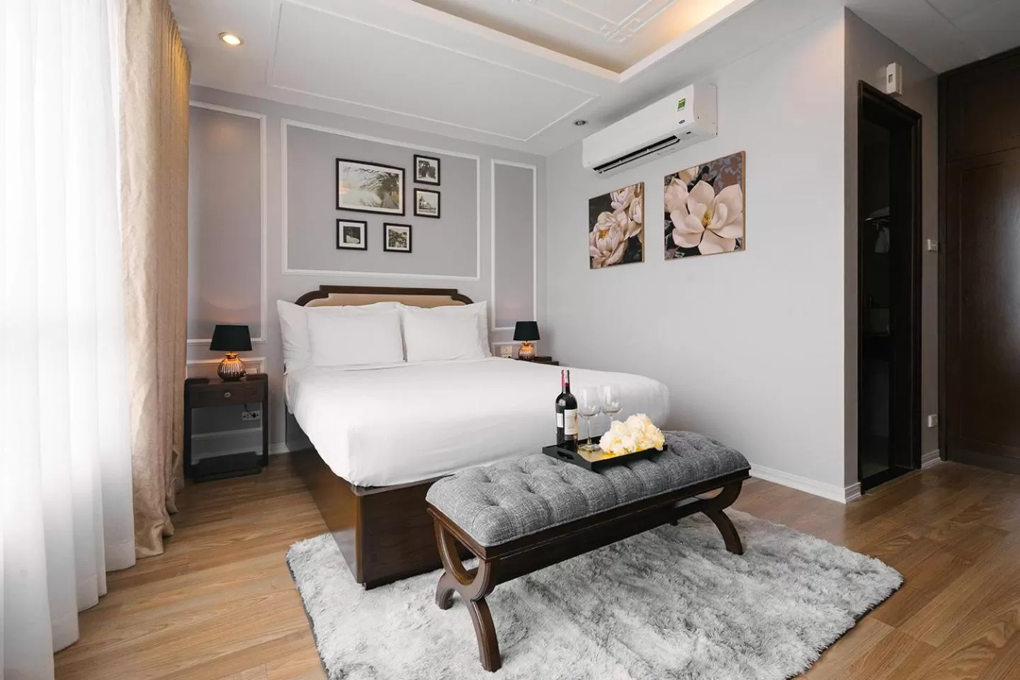 Bed in La Palm Hotel