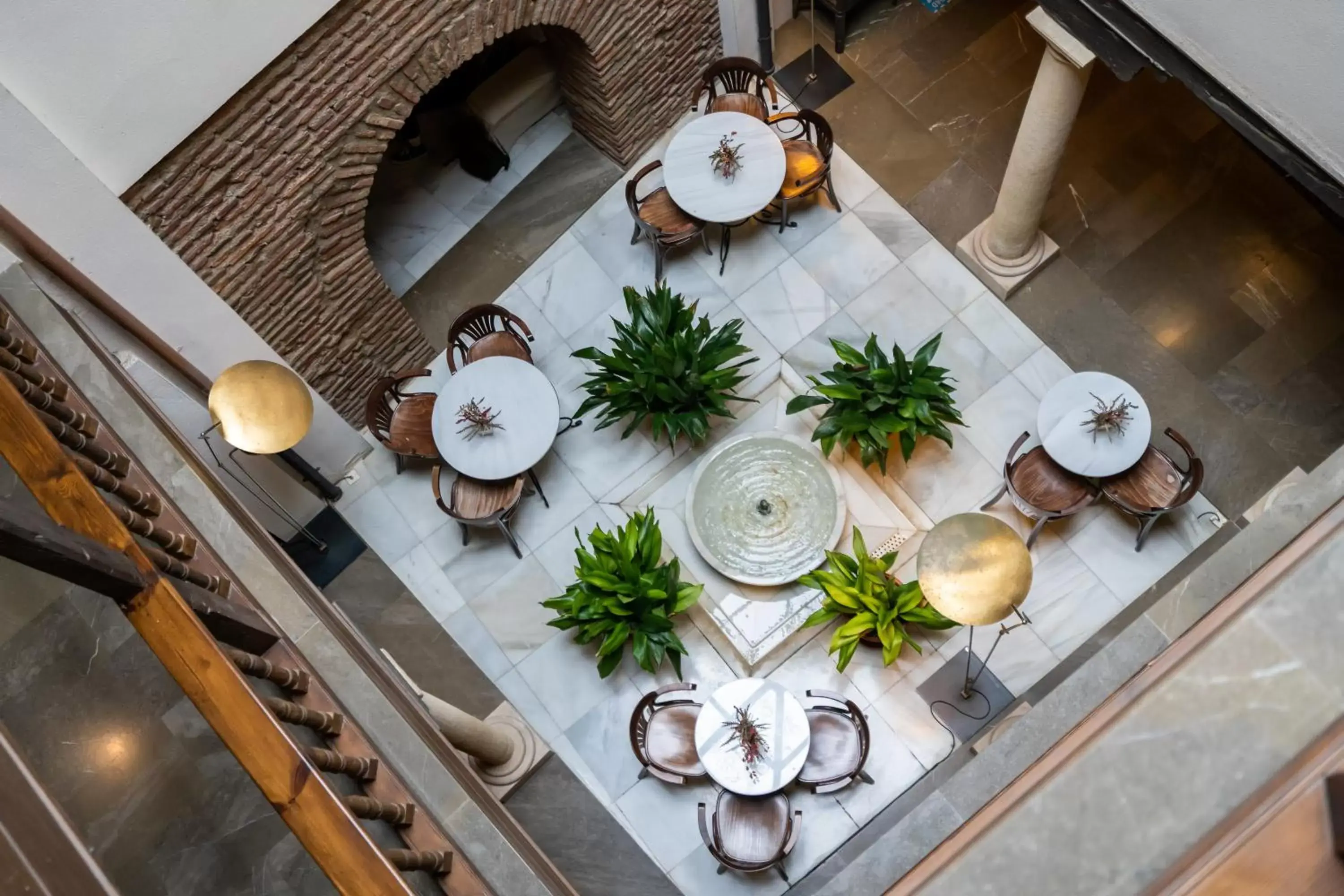 Inner courtyard view in YIT Abentofail Inner courtyard view in YIT Abentofail