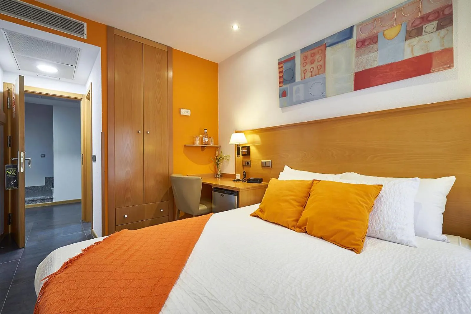 Bed in Hotel Real de Illescas