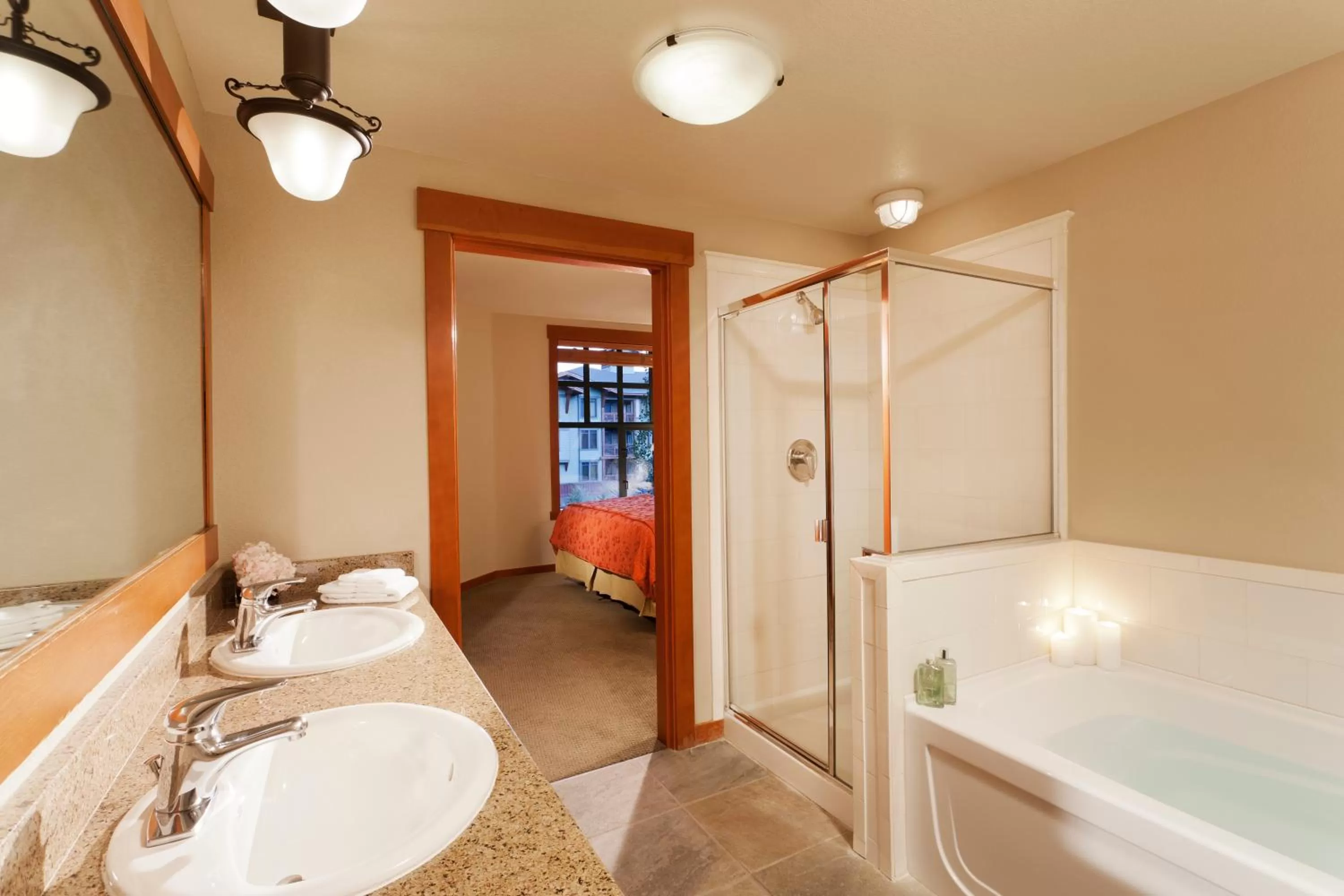 Bathroom in The Village Lodge