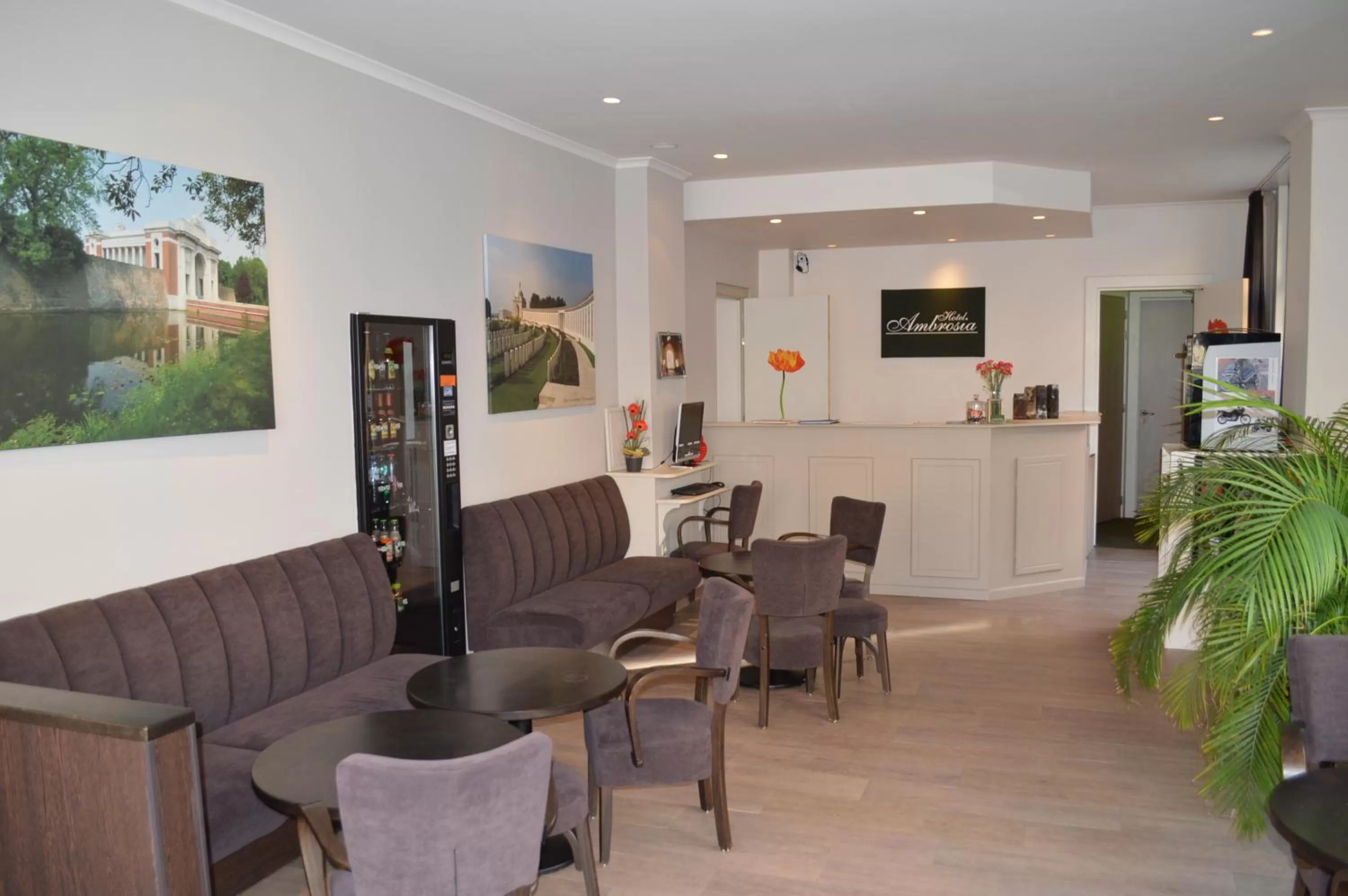 Lobby or reception in Hotel Ambrosia
