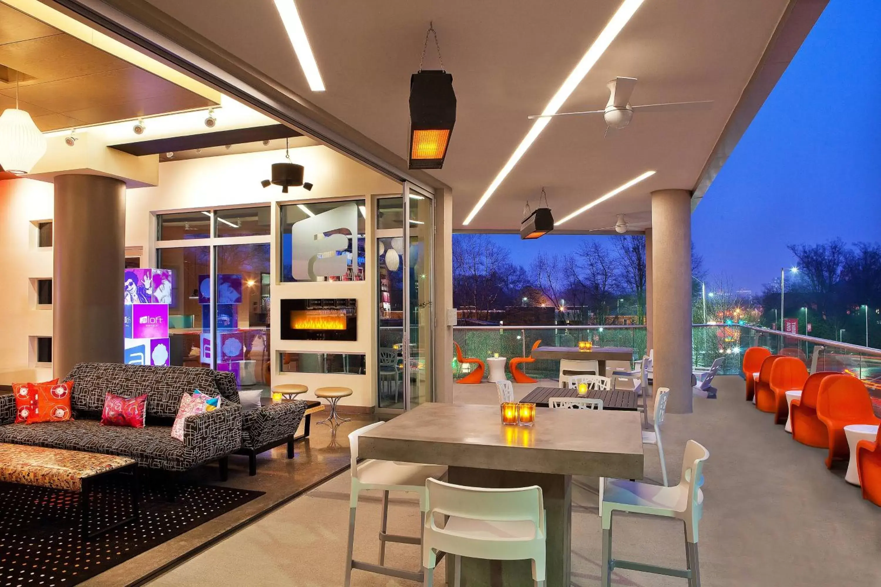 Restaurant/places to eat in Aloft Raleigh