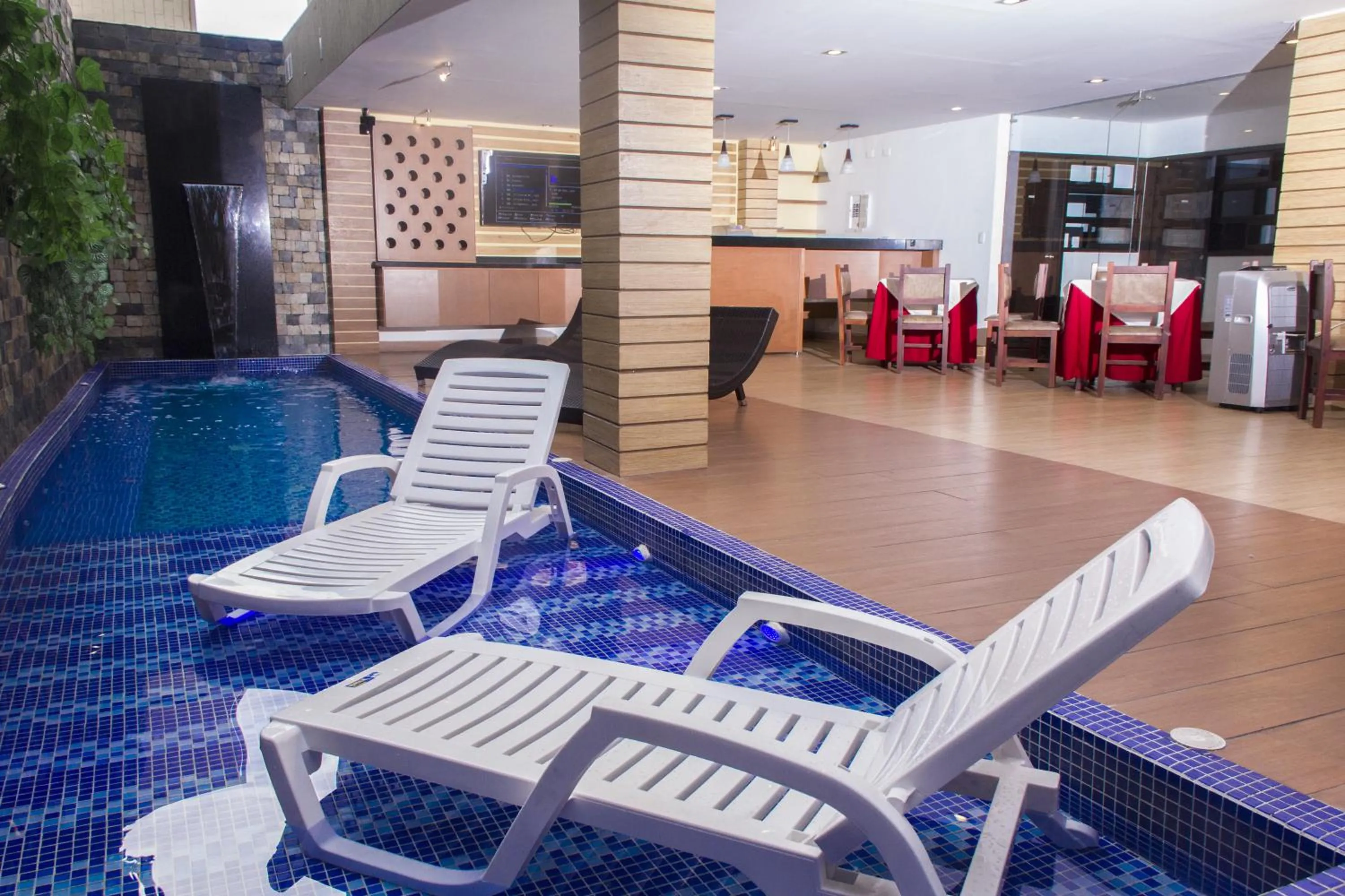 Solarium in Hotel León Dorado