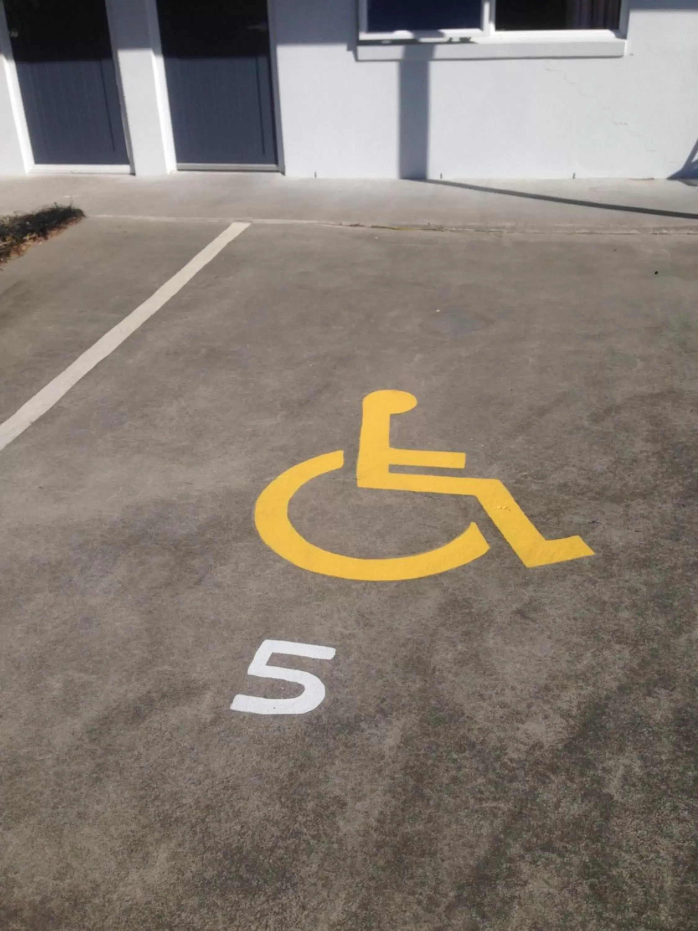 Facility for disabled guests in Motel Oasis