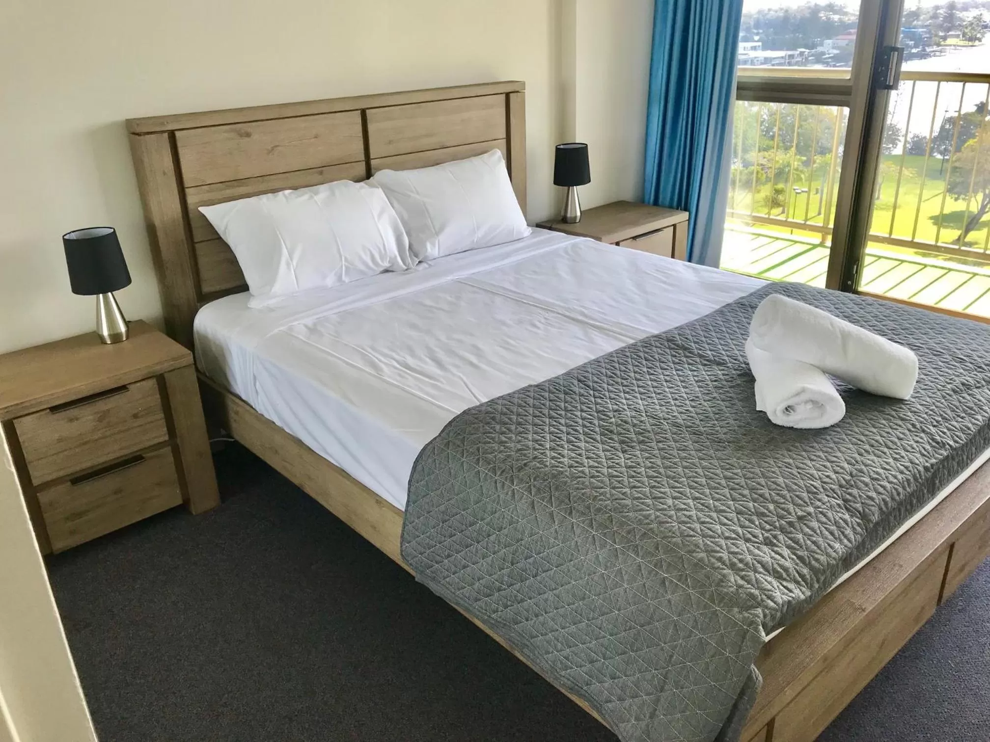 Bed in Anacapri Holiday Resort Apartments