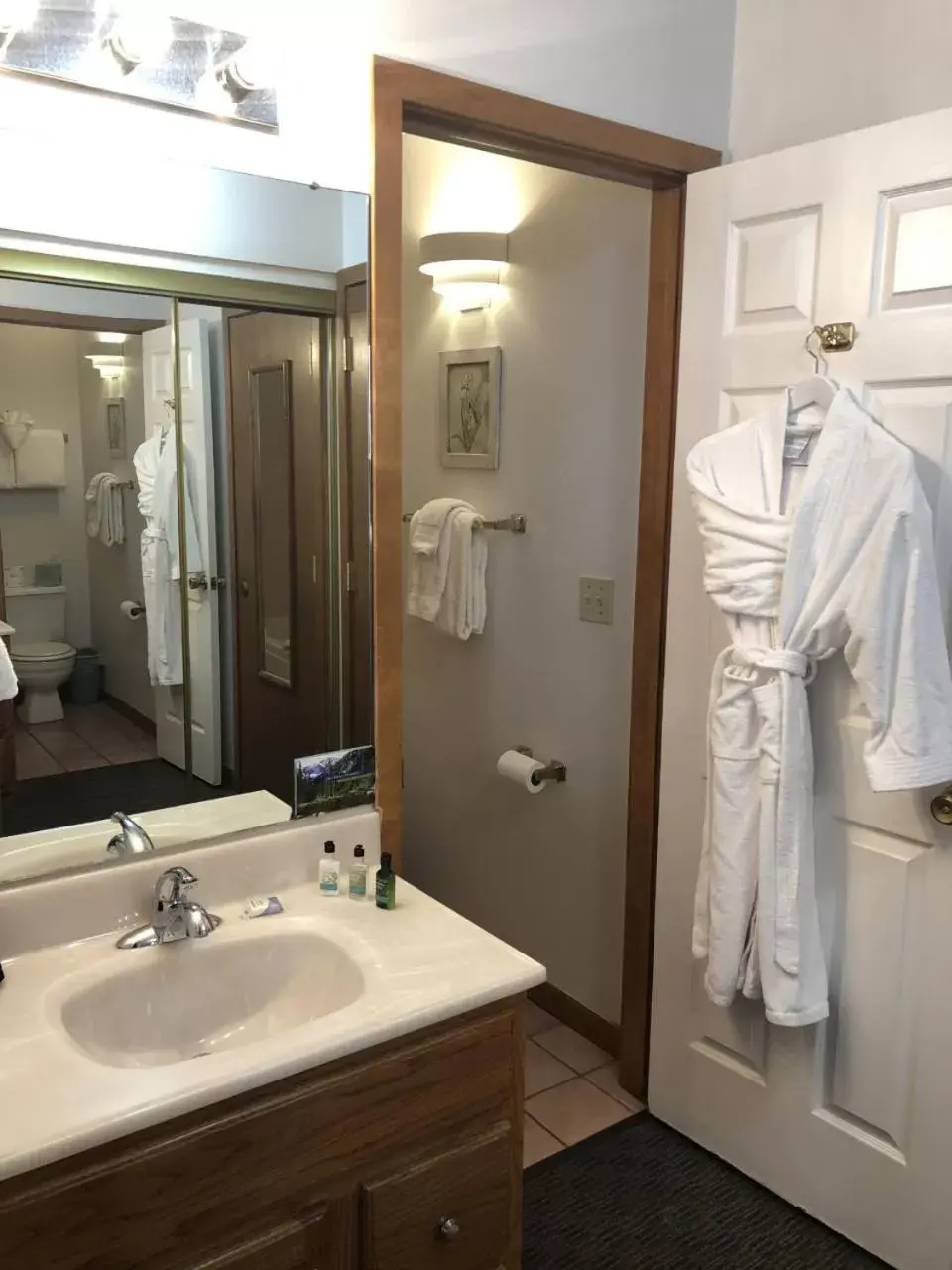 Bathroom in Streamside on Fall River