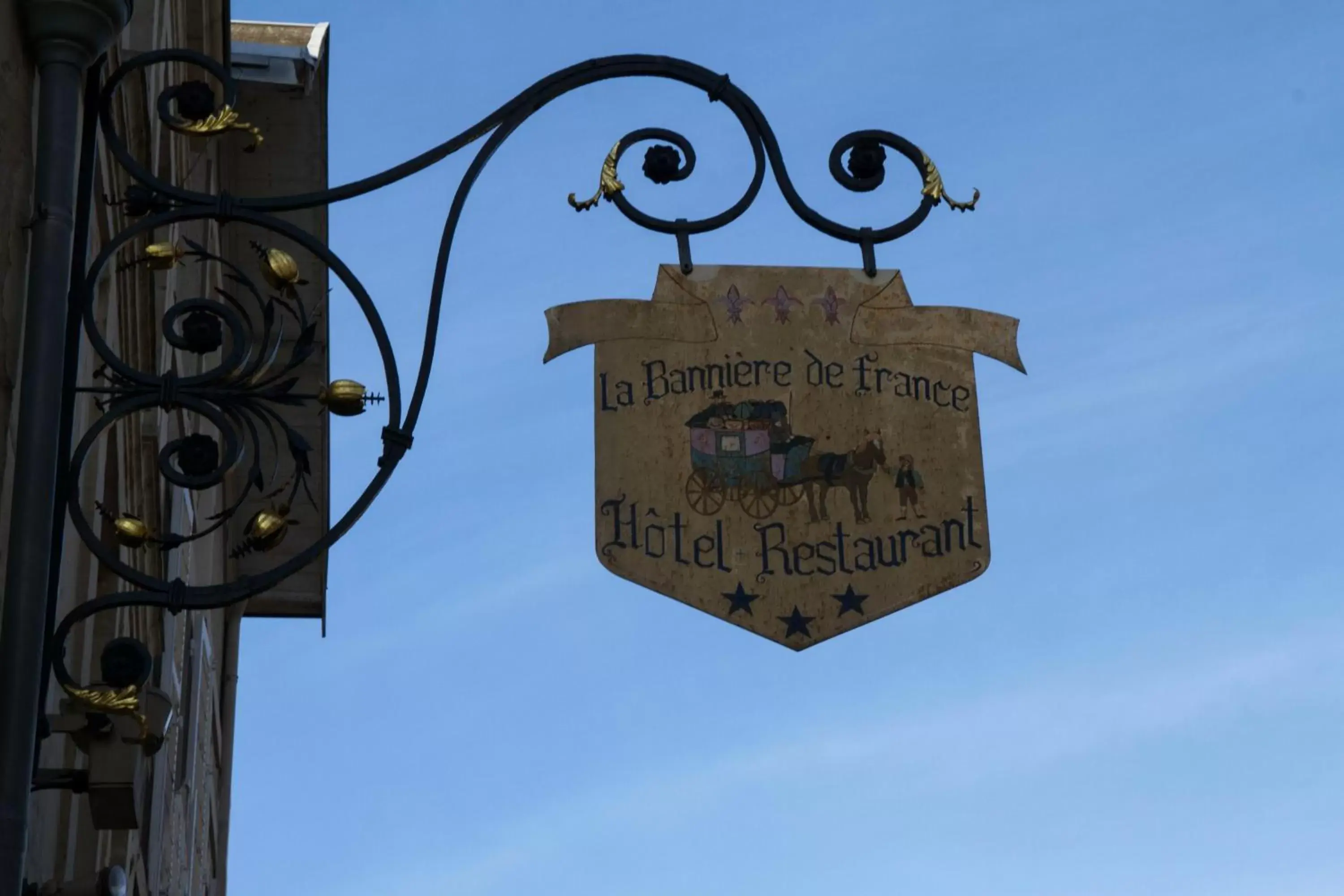 Facade/entrance, Property Logo/Sign in Hôtel De La Banniere De France