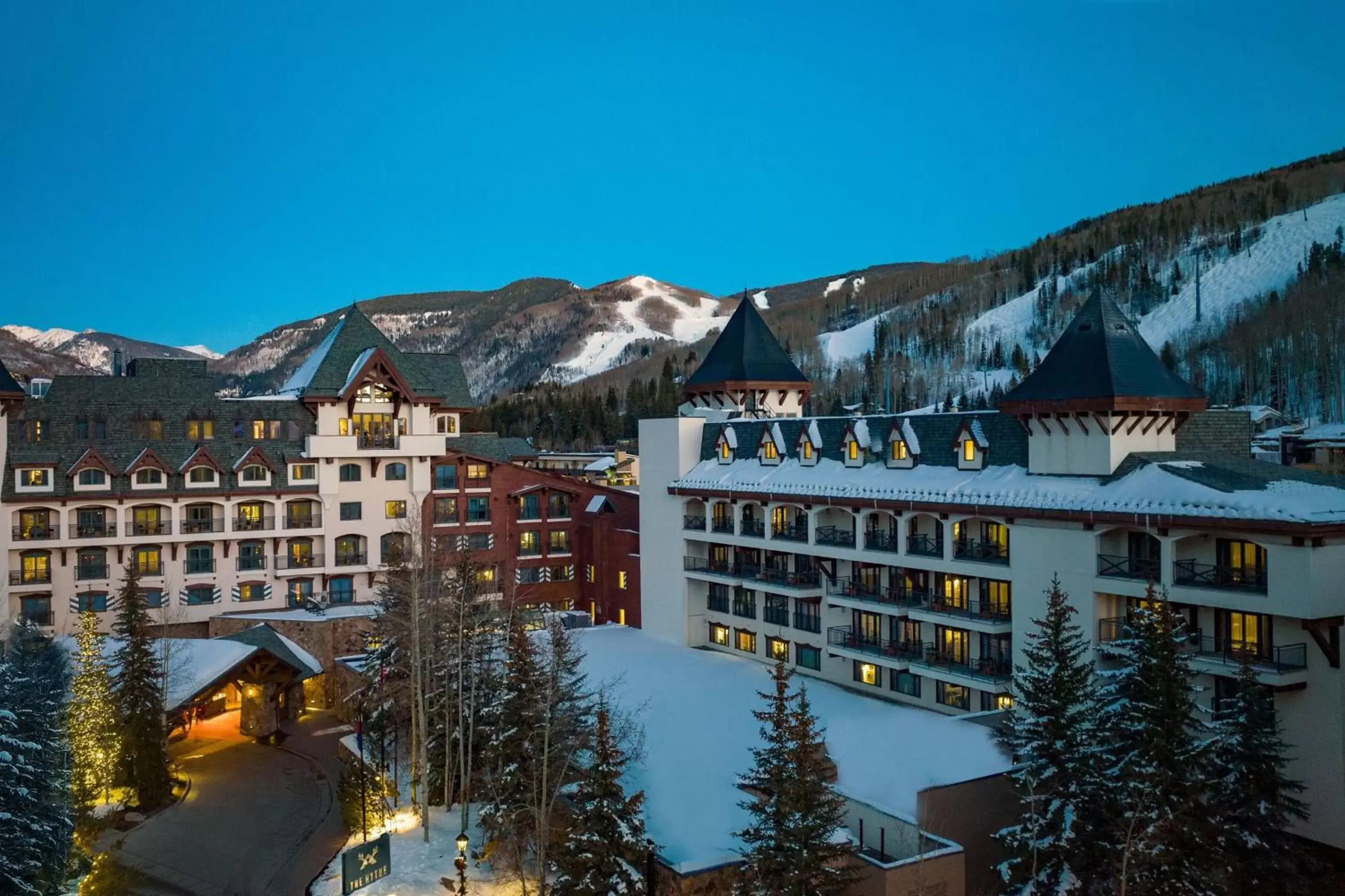 Property building, Winter in The Hythe, a Luxury Collection Resort, Vail