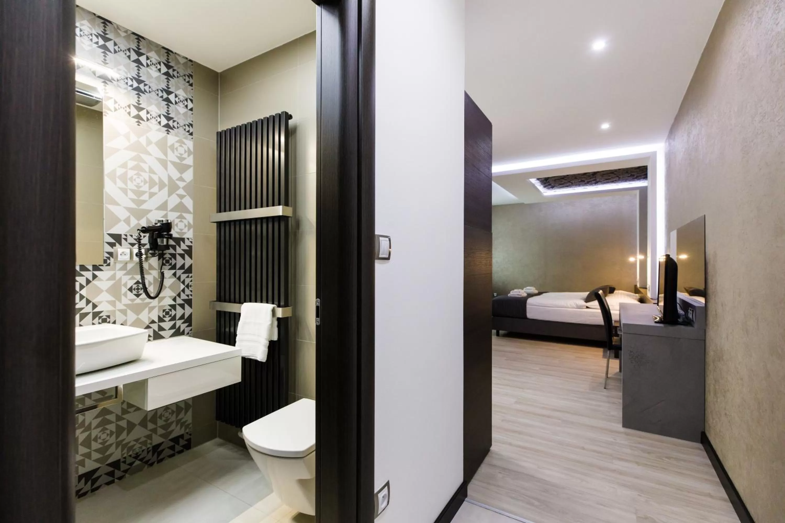 Bed in Hotel U Kostela