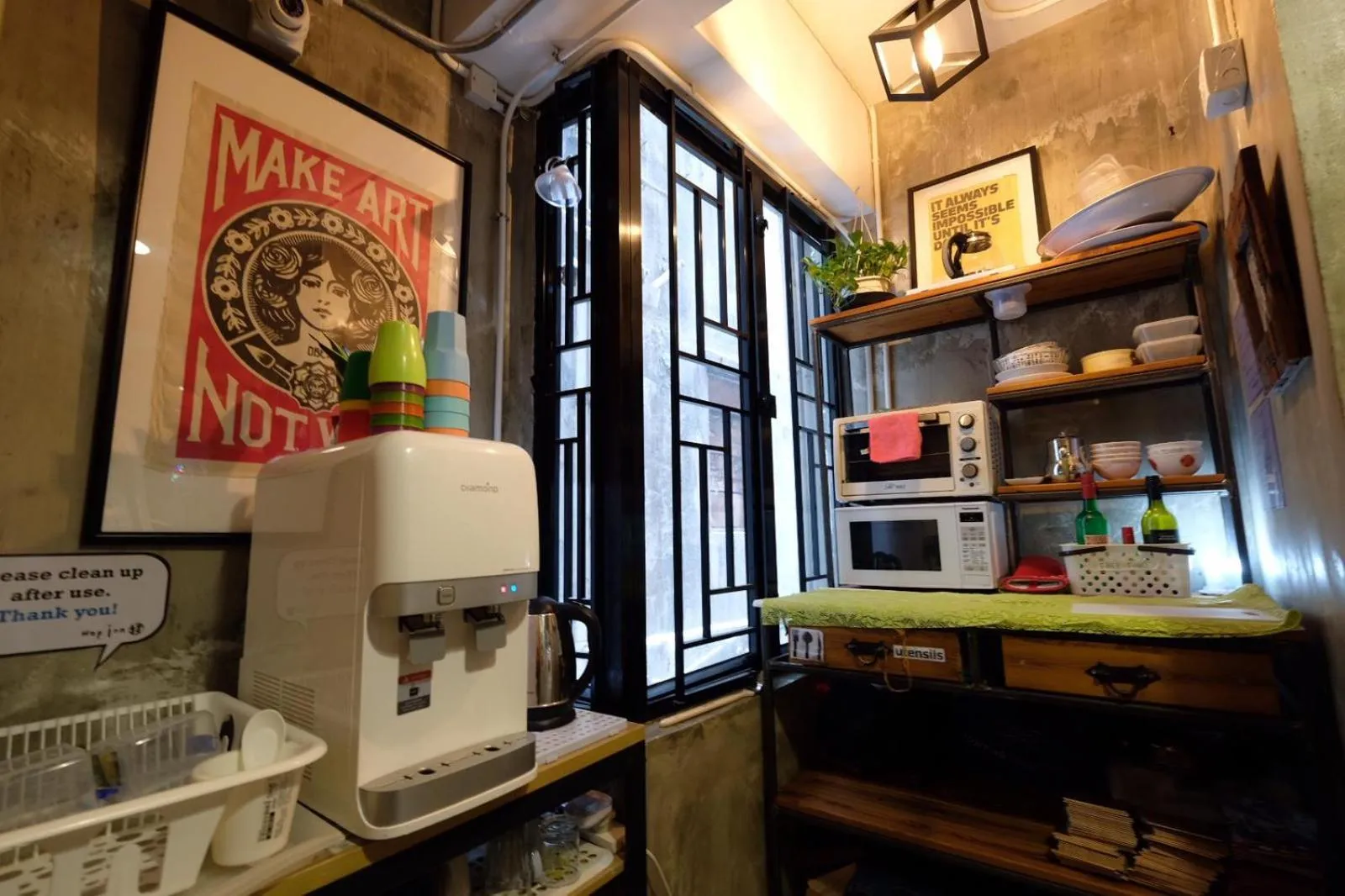 Kitchen or kitchenette in Hop Inn