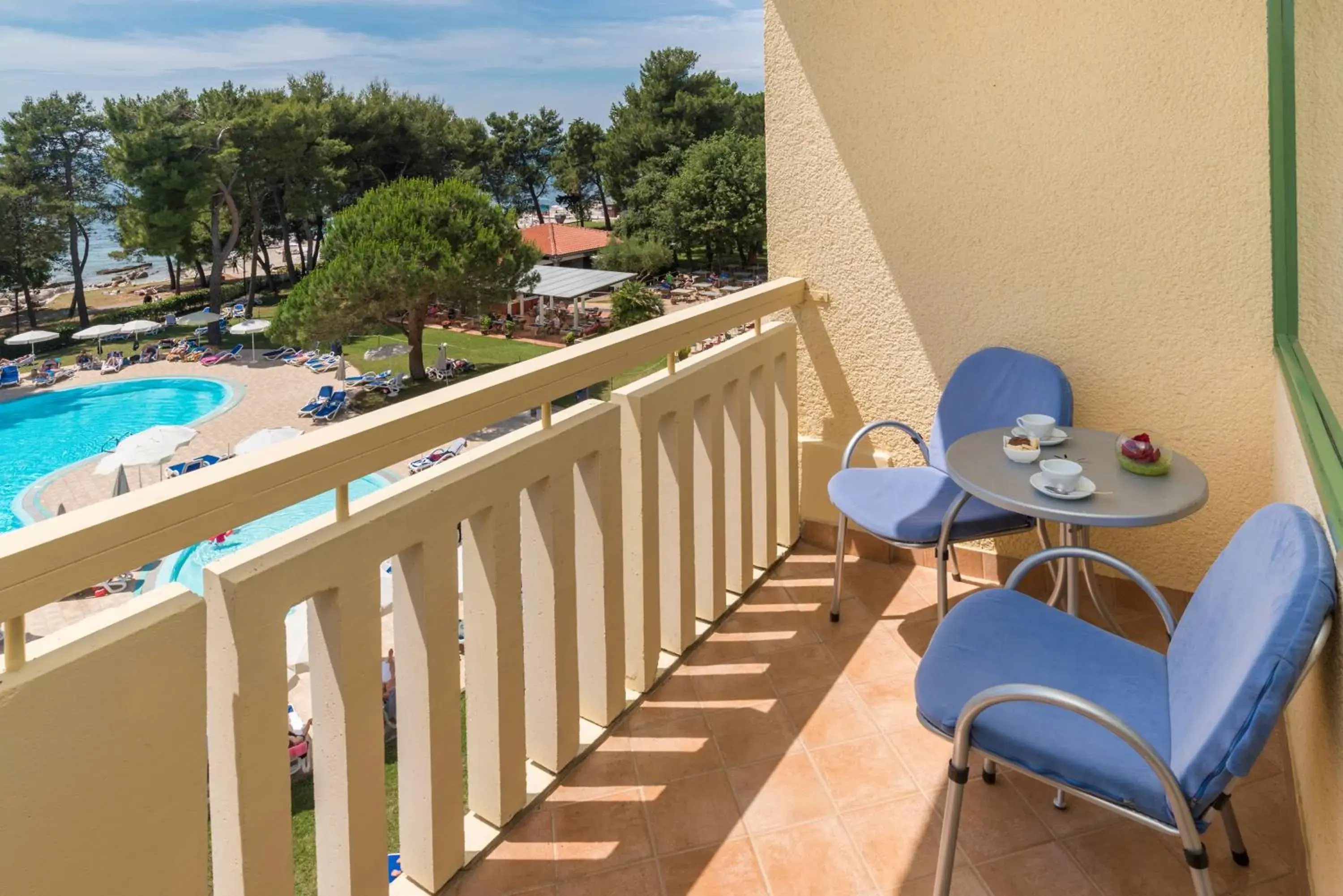 Balcony/Terrace in Hotel Aurora Plava Laguna