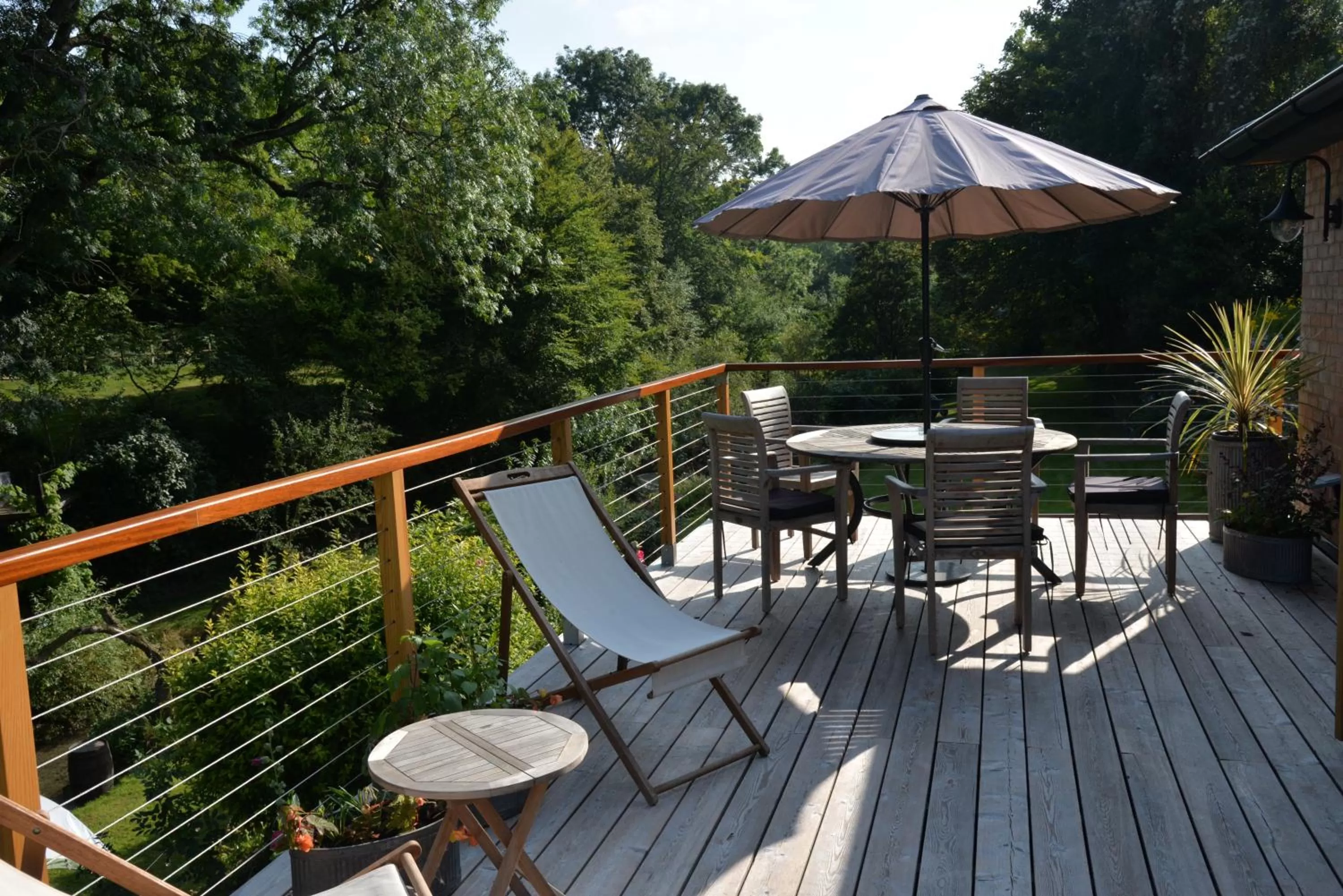 Patio in Thatchcombe B&B