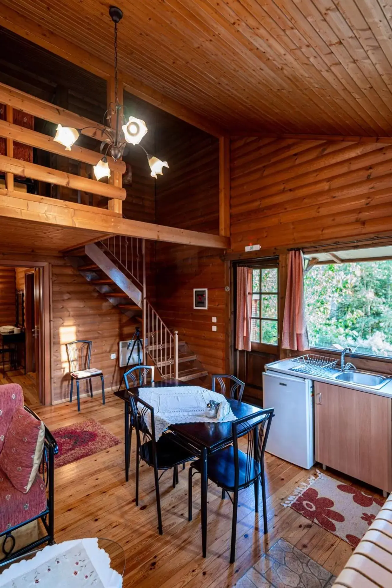 Living room in Chalet Likouresi Village