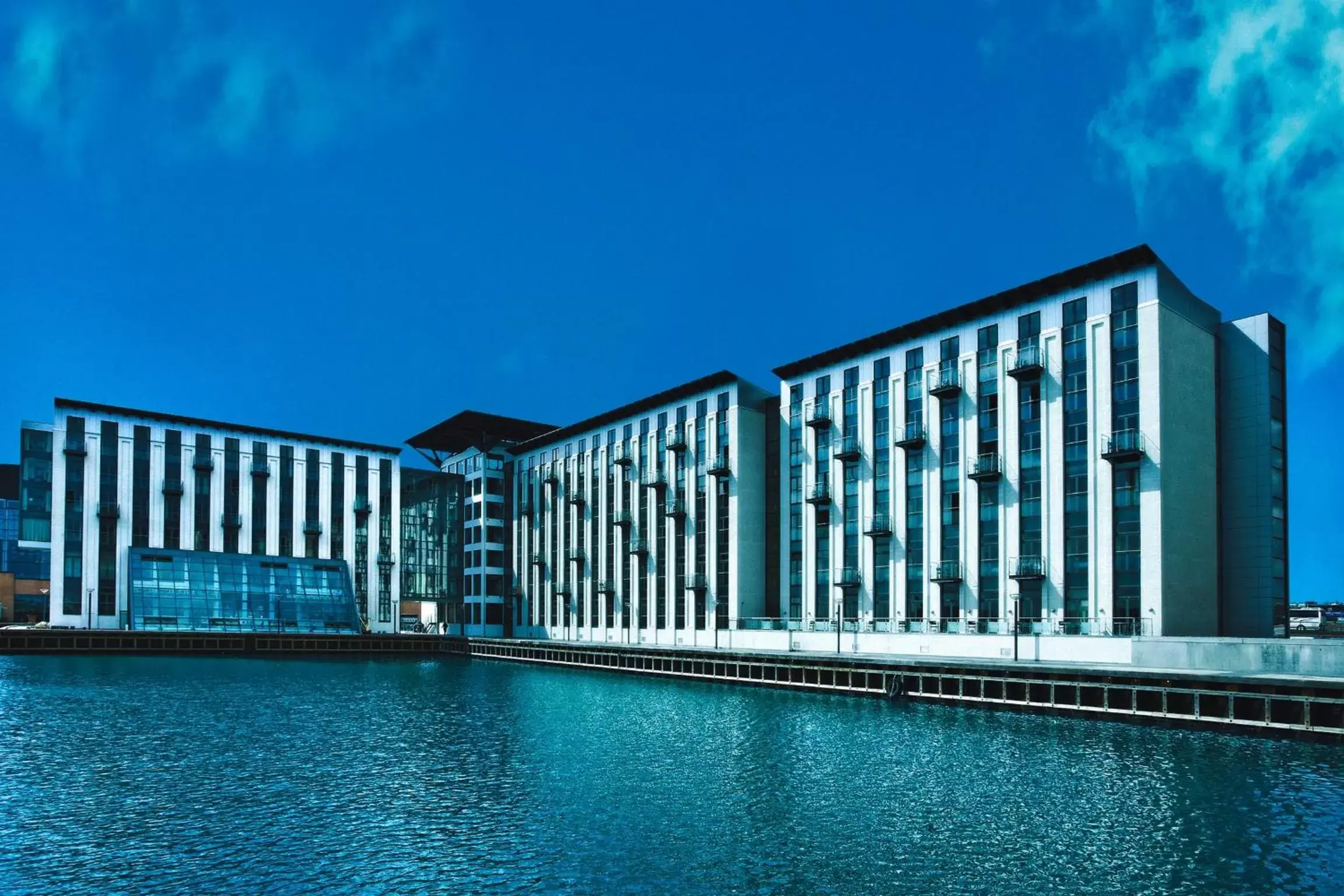 Property building, Swimming Pool in Copenhagen Island Hotel