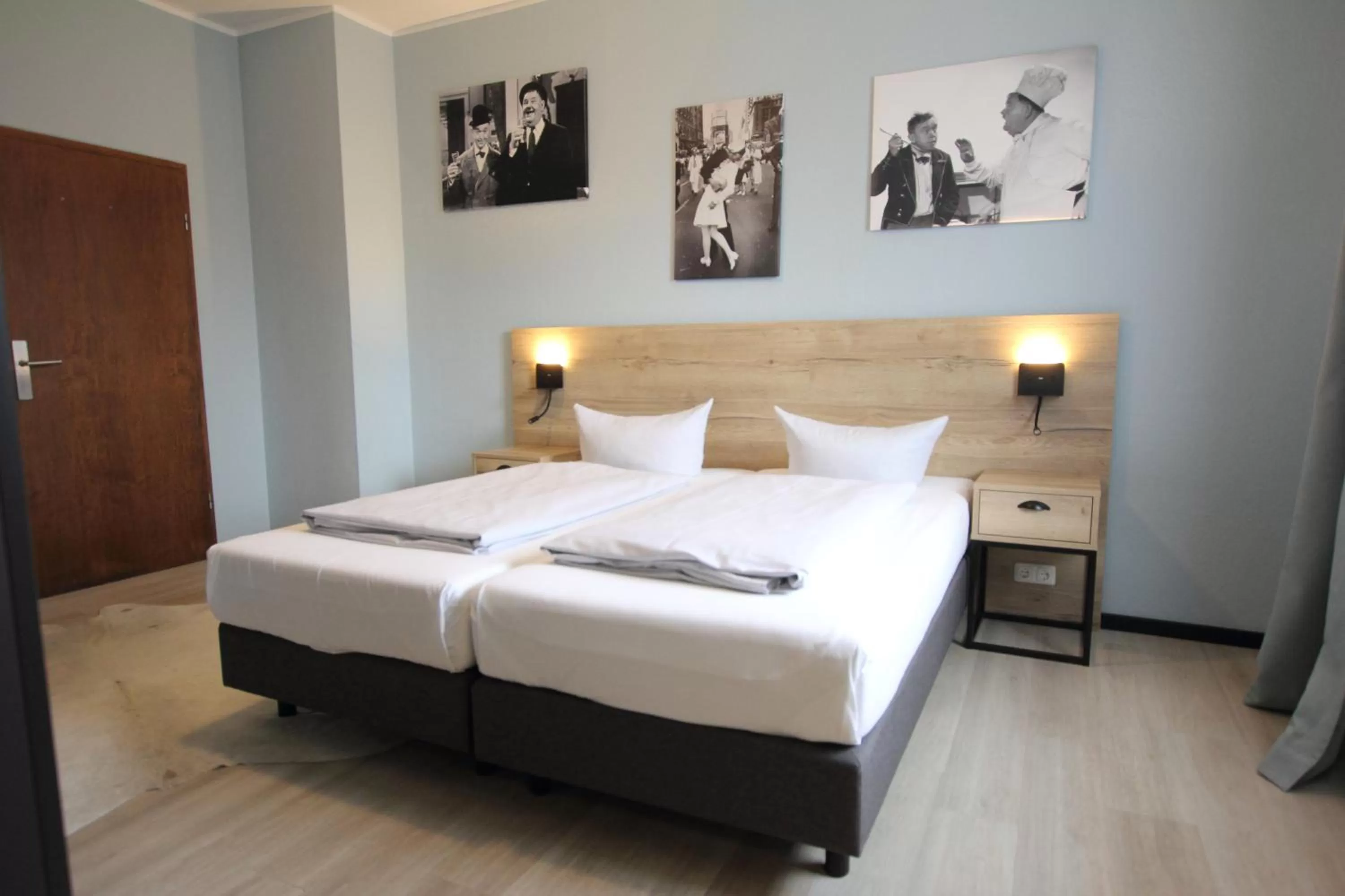Bed in zeitlos Hotel und Restaurant am Fuchsbach