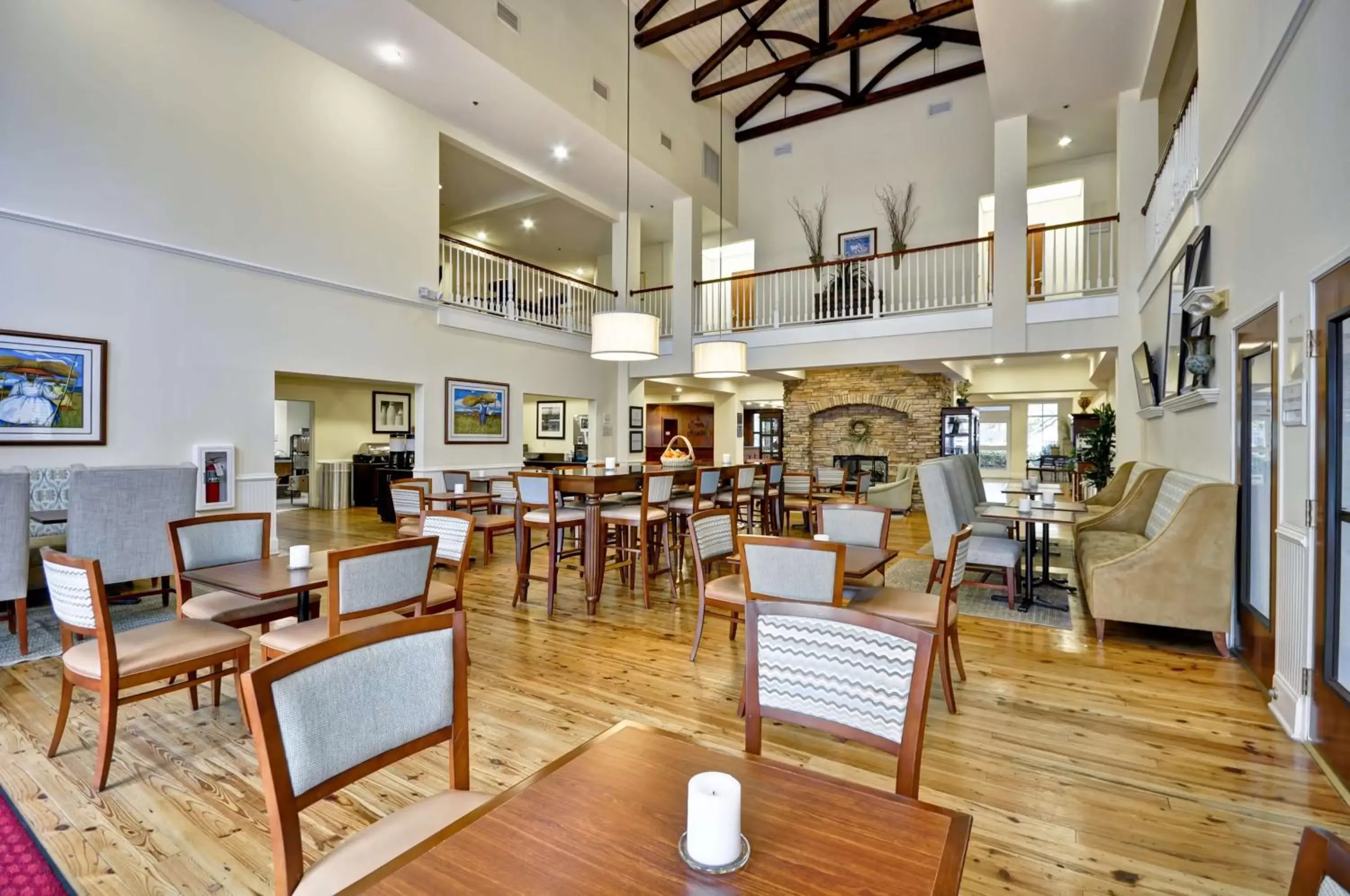 Dining area, Restaurant/Places to Eat in Hampton Inn & Suites Charleston-West Ashley