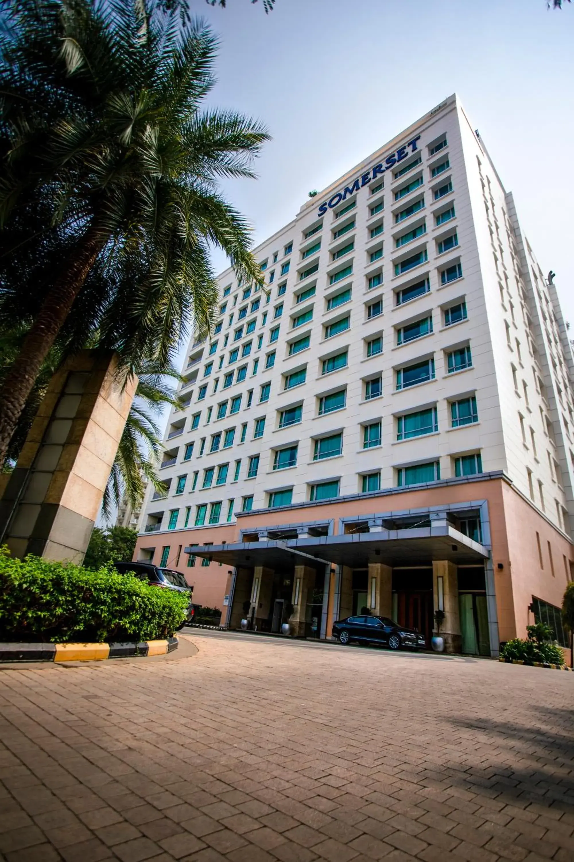 Facade/entrance in Somerset Greenways Chennai Facade/entrance in Somerset Greenways Chennai