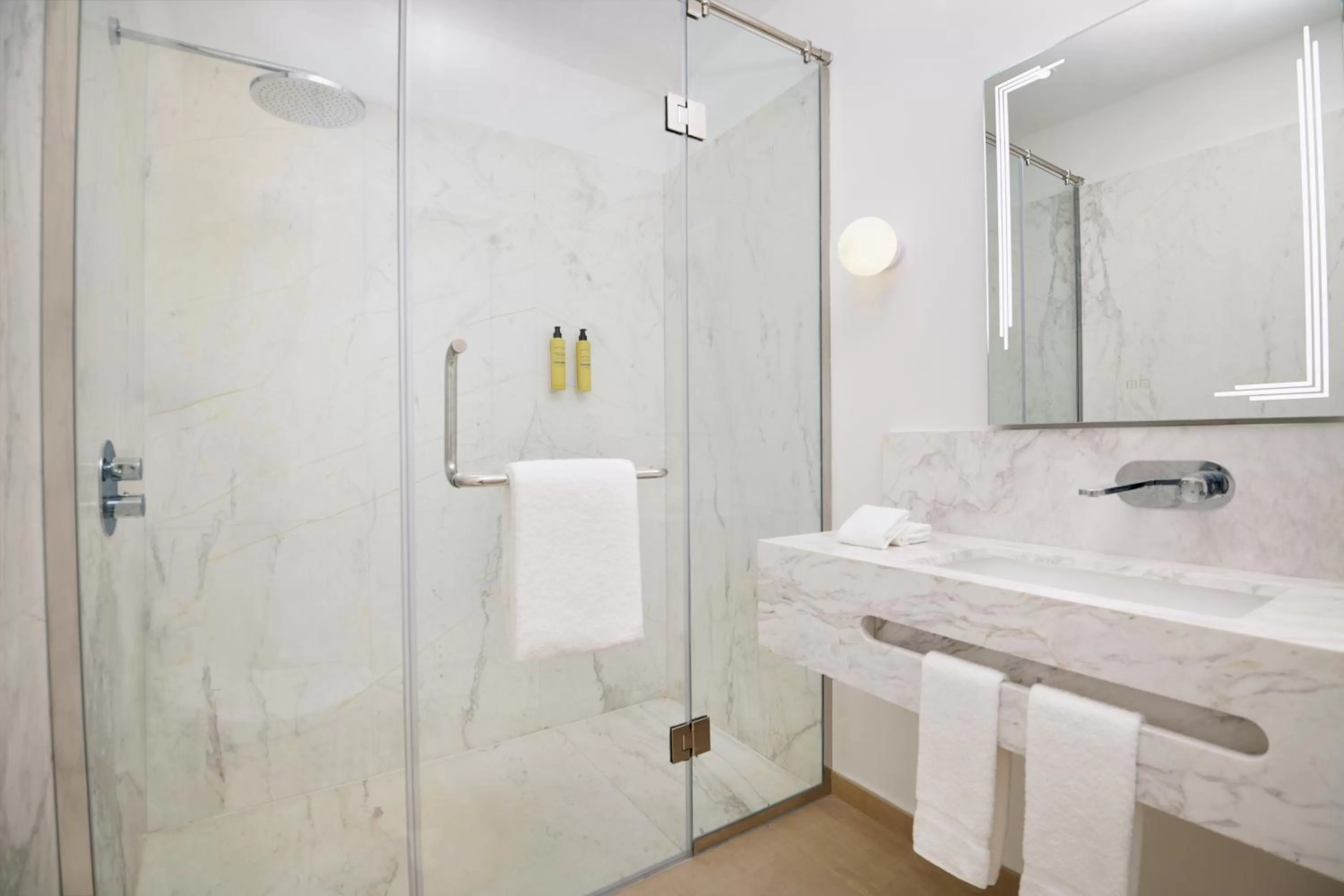 Shower in Element by Westin West Bay Doha