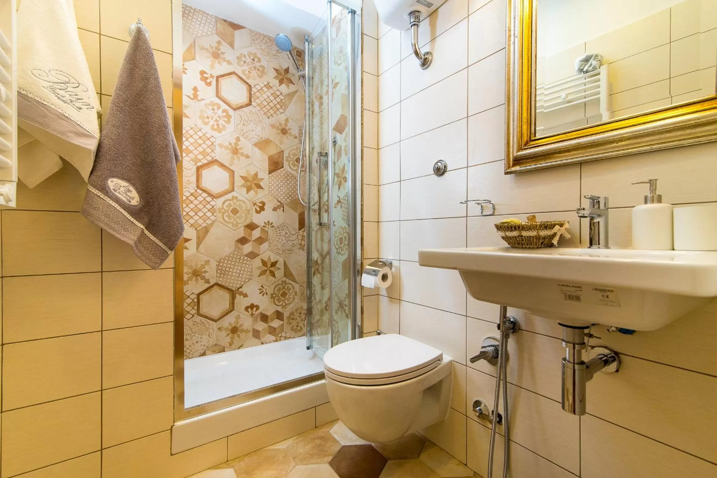 Bathroom in B&B Arco Di Gallieno