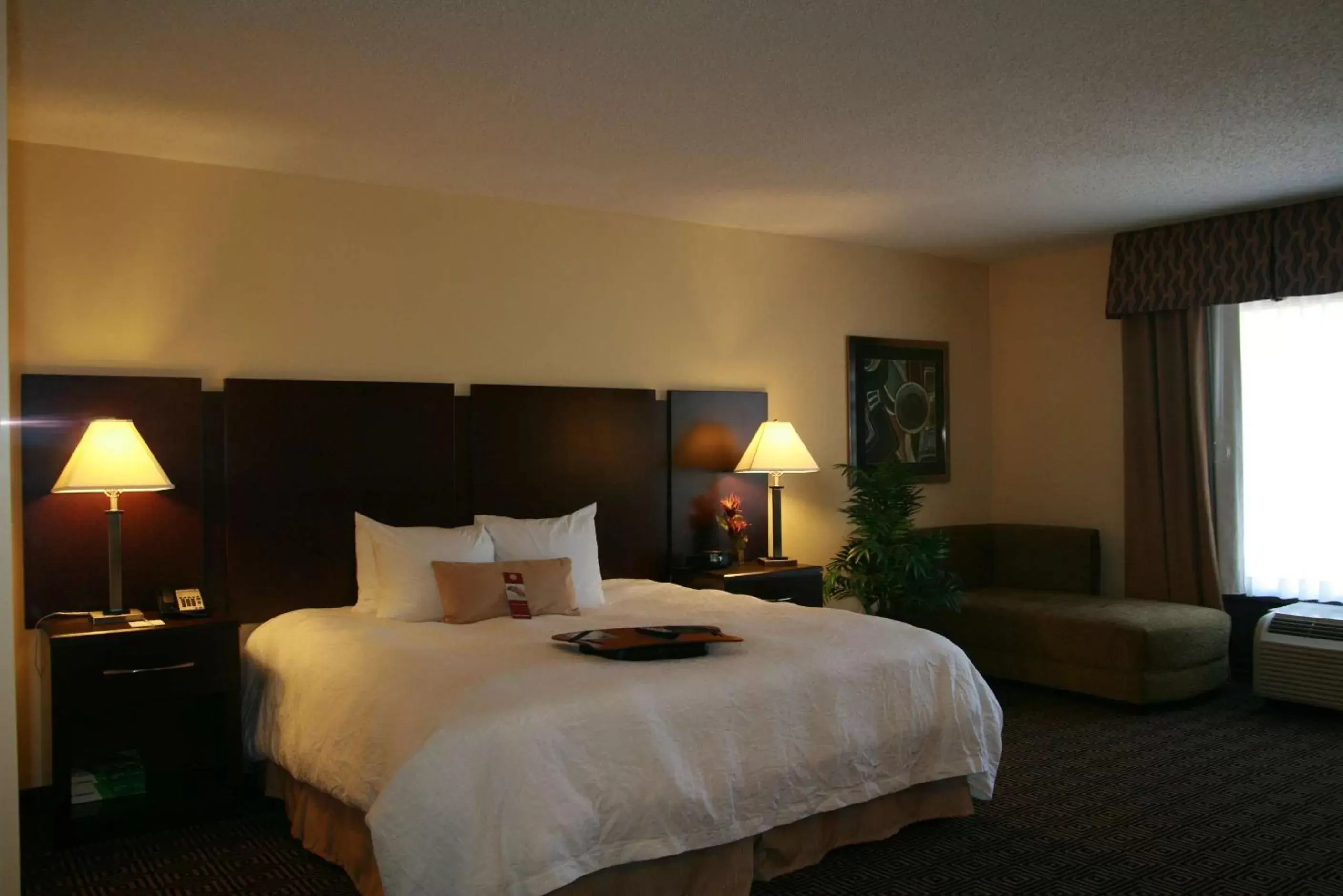 Living room, Bed in Hampton Inn & Suites Orlando-John Young Parkway/South Park