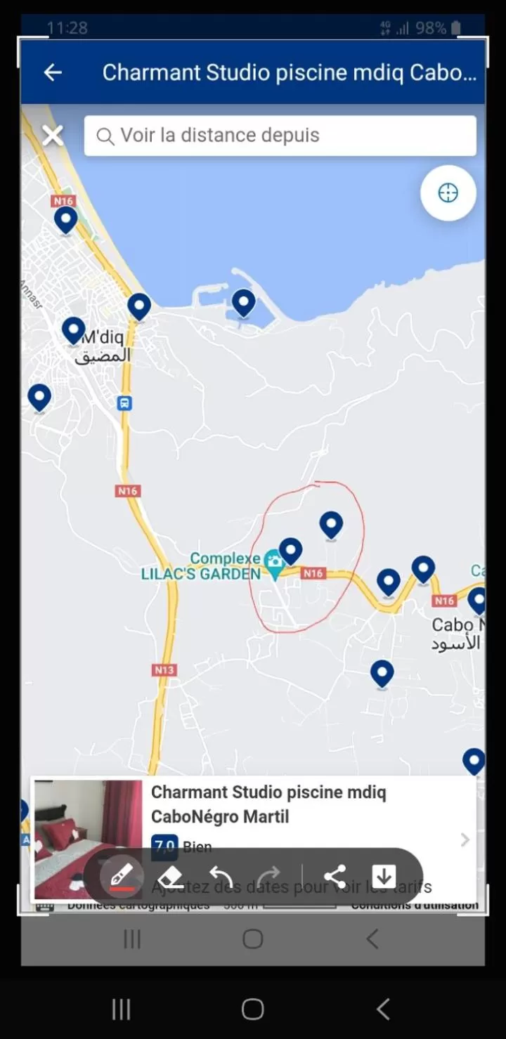 Studio avec piscine Cabo Dream à Cabo négro