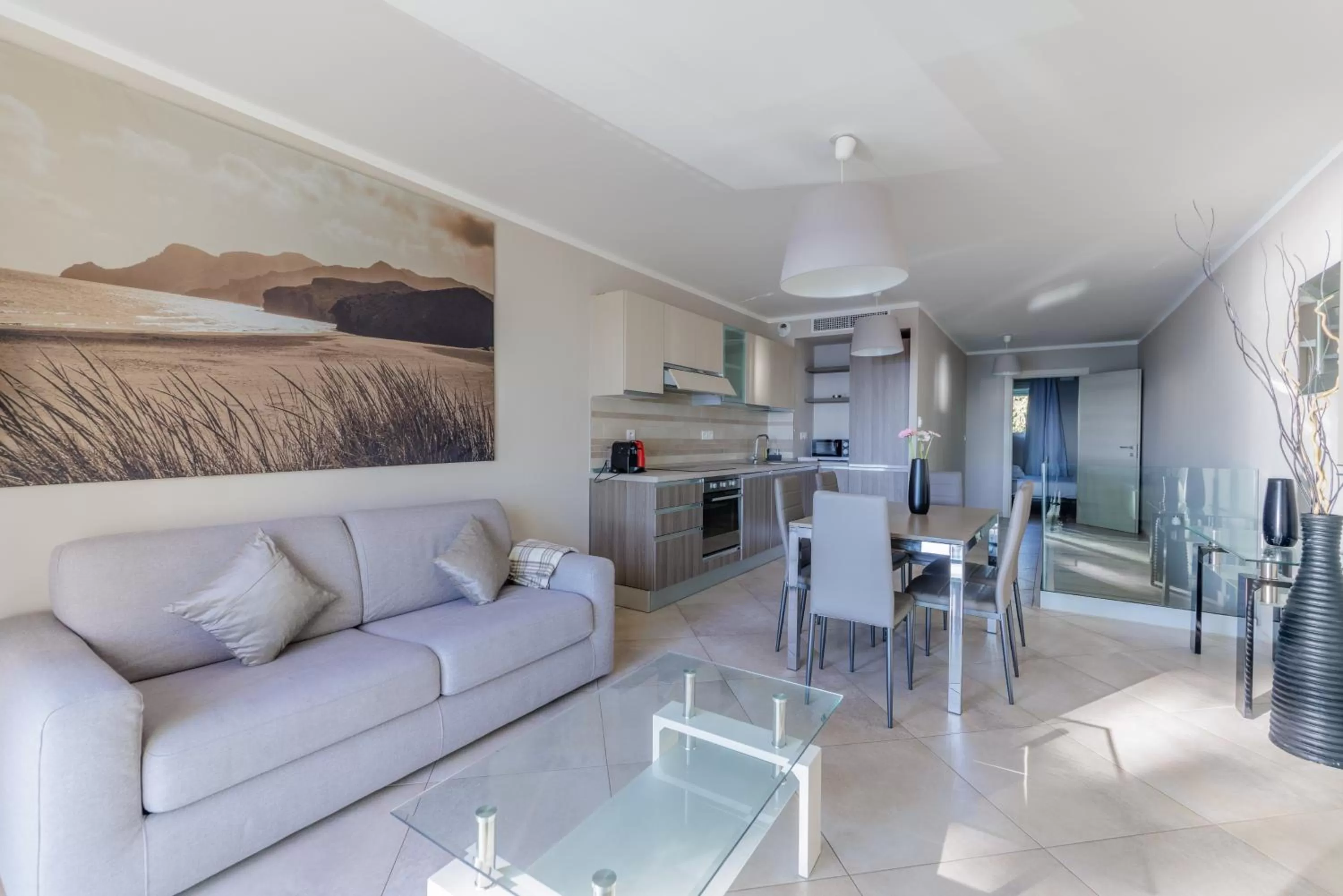 Photo of the whole room, Seating Area in LE MIDI 8 by ESTATES CANNES