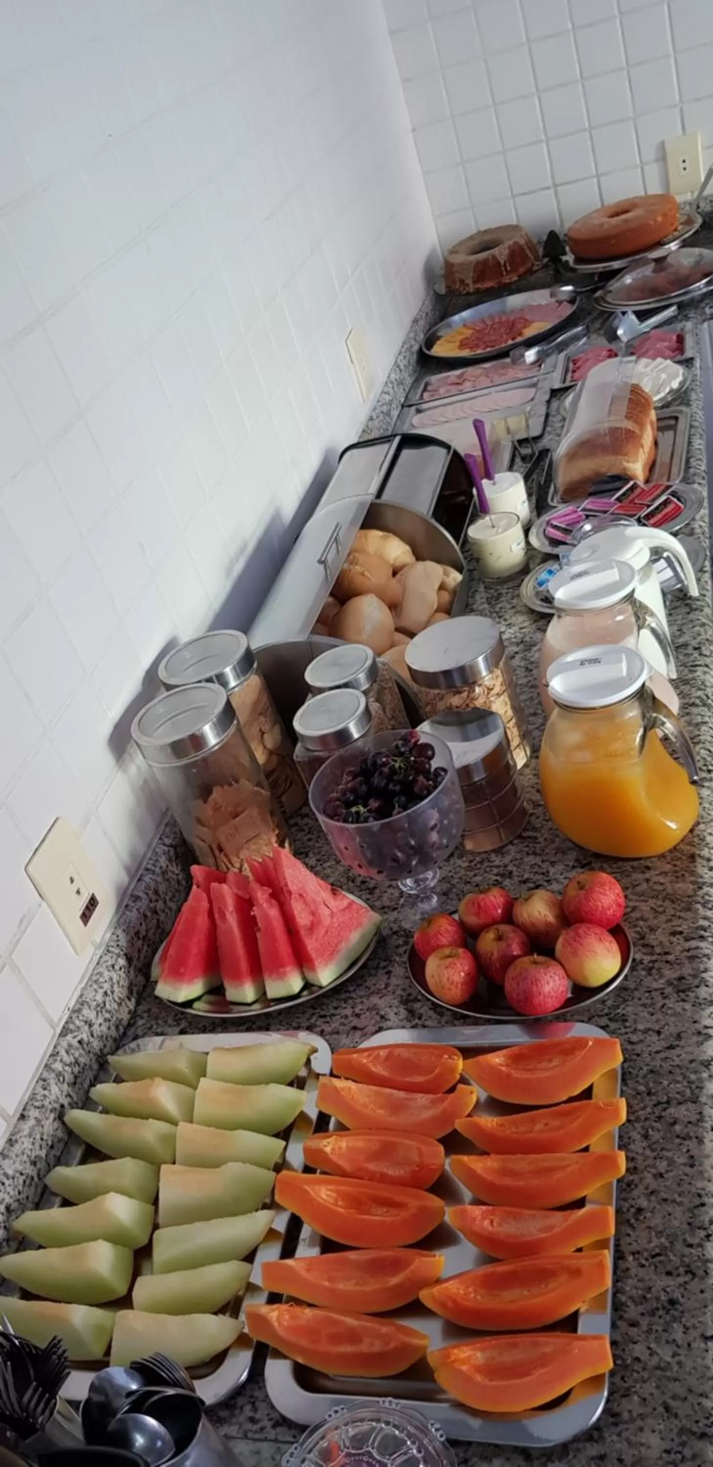 Breakfast in Pousada Flor de Paraty