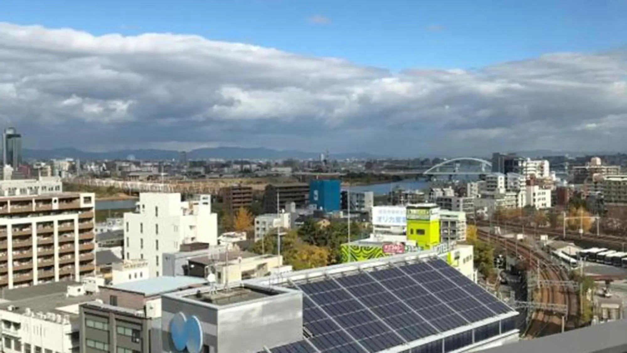 City view in Toyoko Inn Osaka Umeda Nakatsu No.2