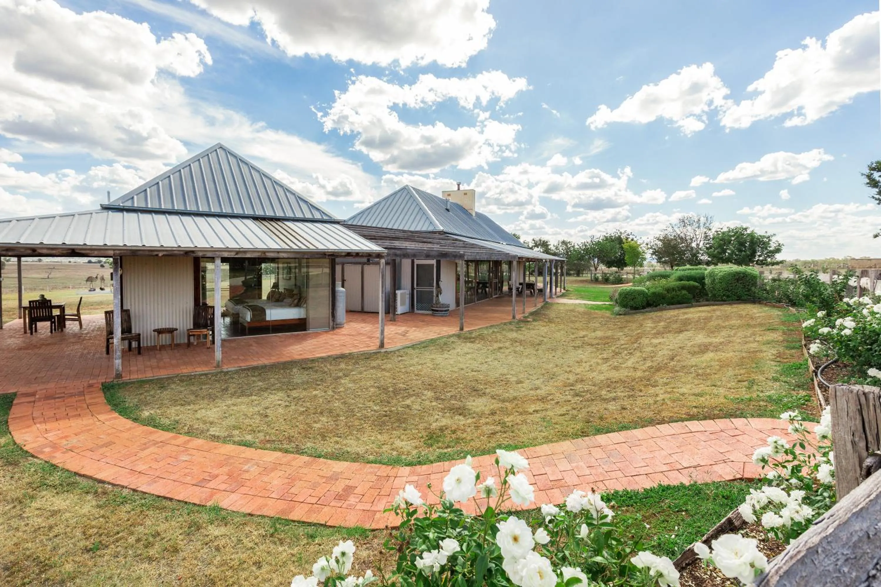 Garden in Owl Head Lodge