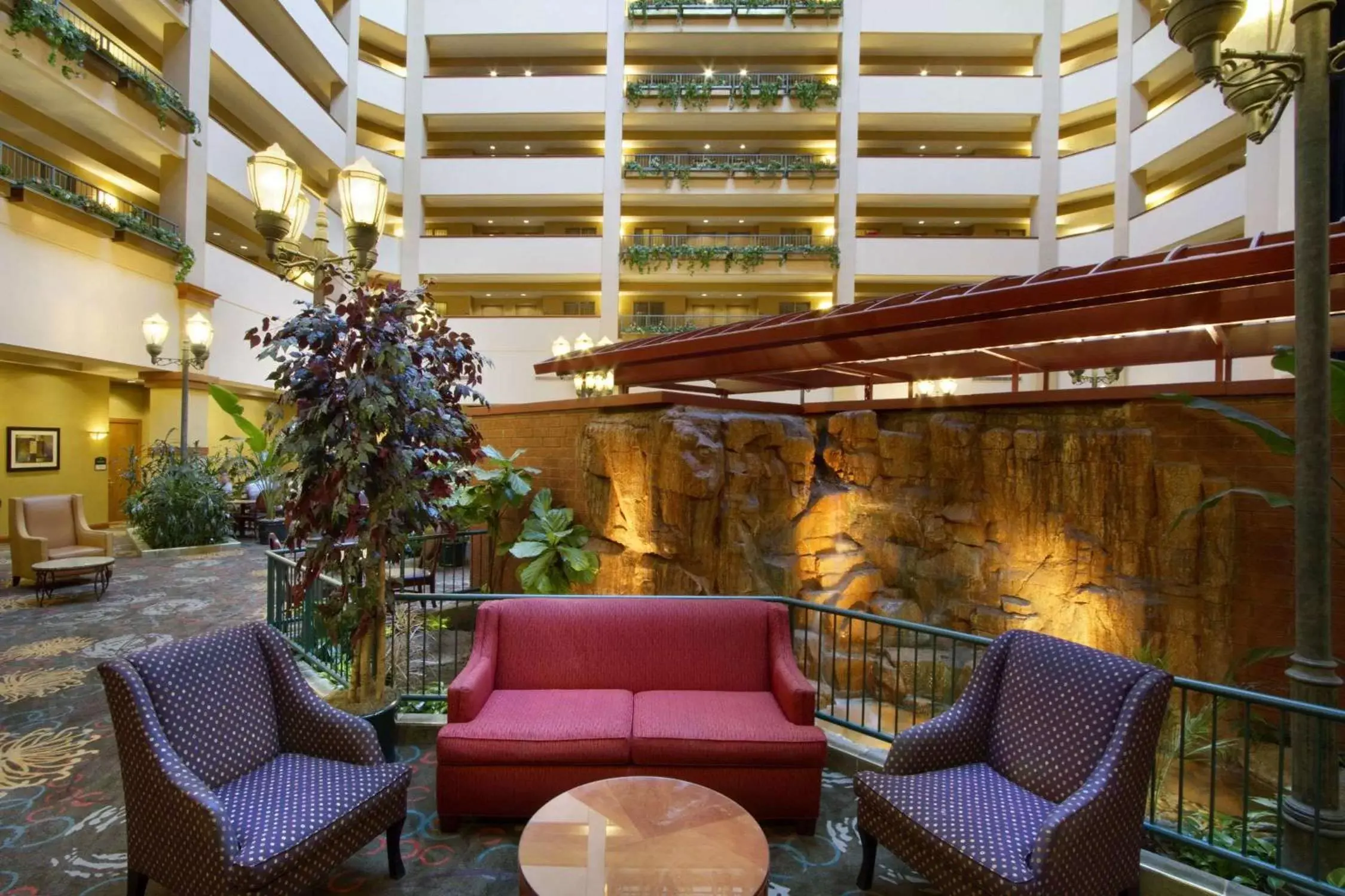 Lobby or reception in Embassy Suites North Charleston Airport Hotel Convention