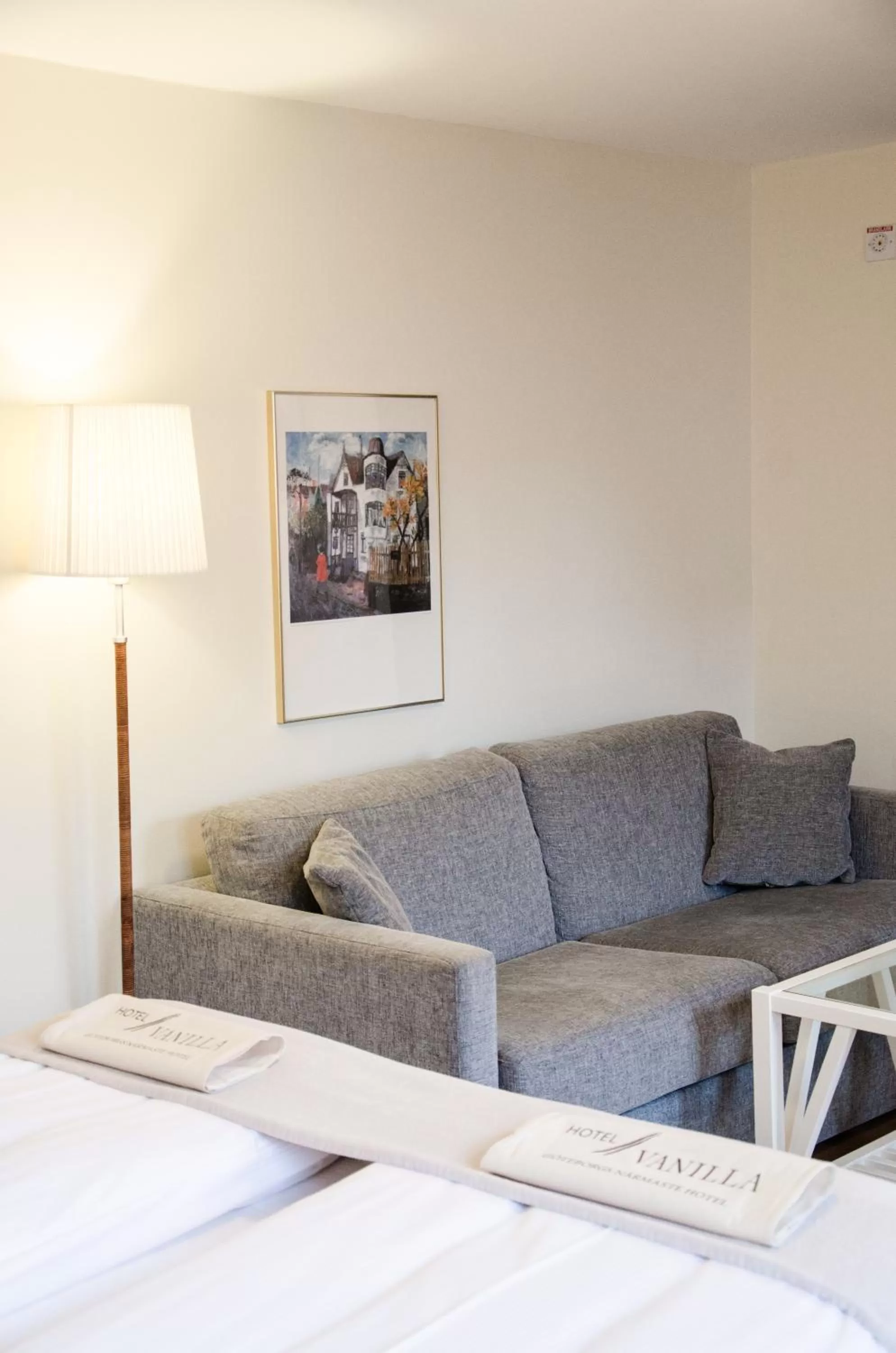 Seating area, Bed in Hotel Vanilla