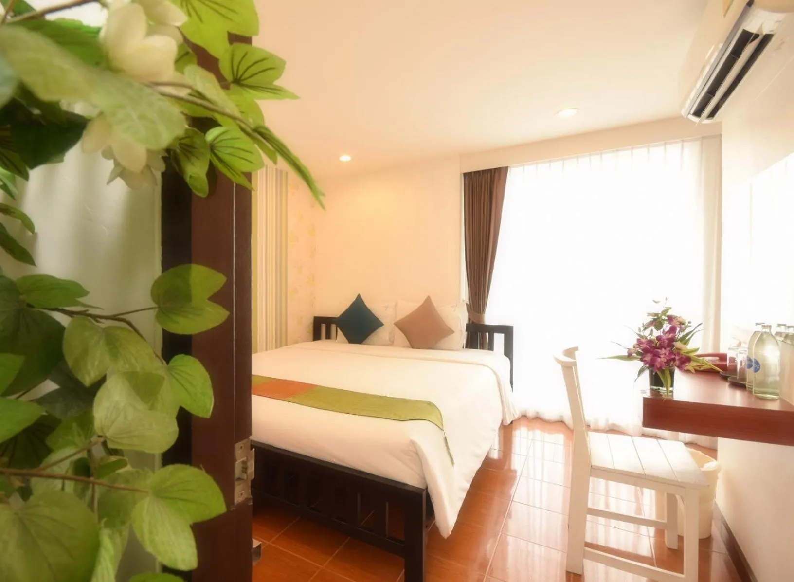 Bed in Blissotel Ratchada