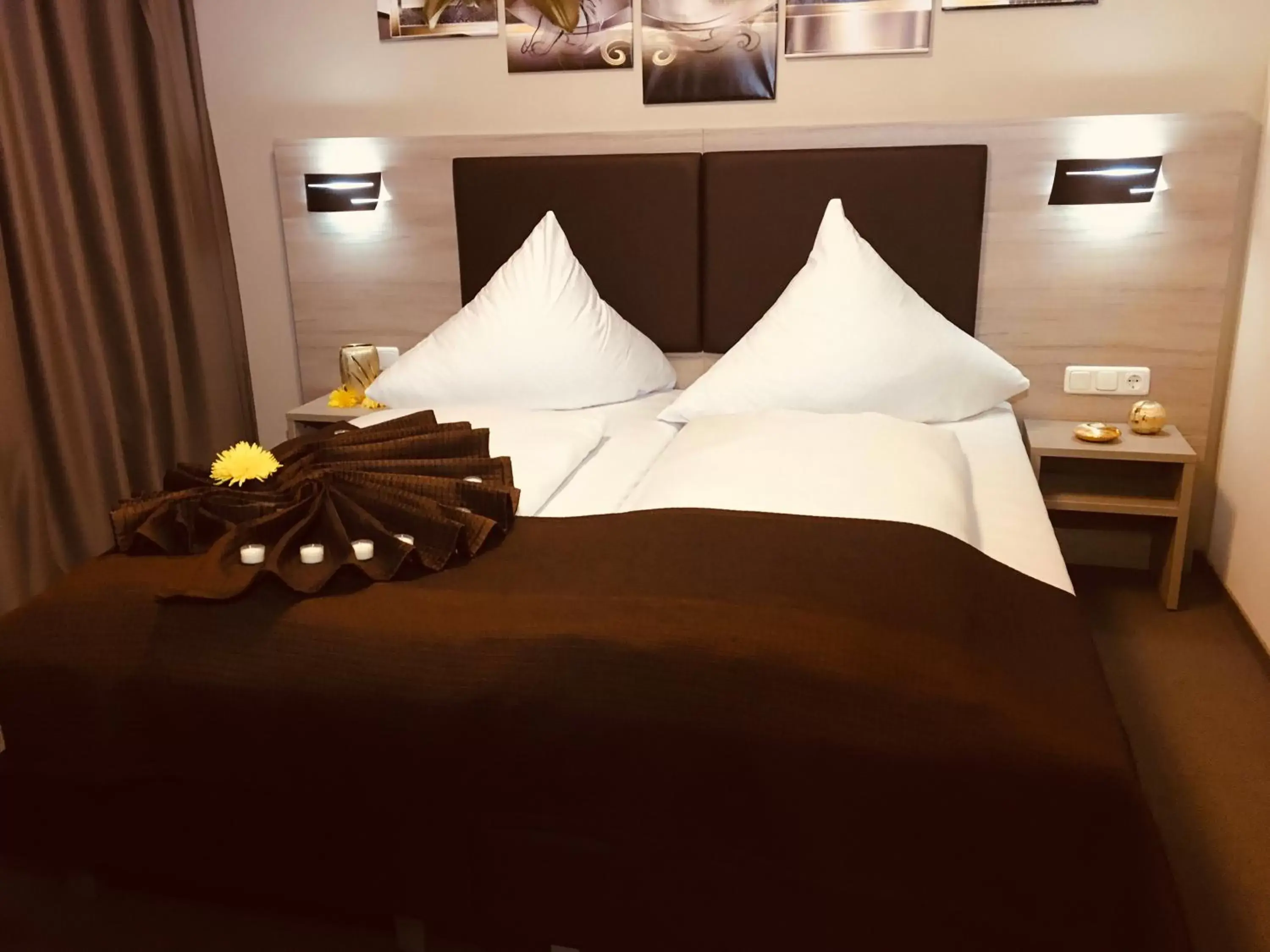 Bed in Hotel Glinde Bed in Hotel Glinde