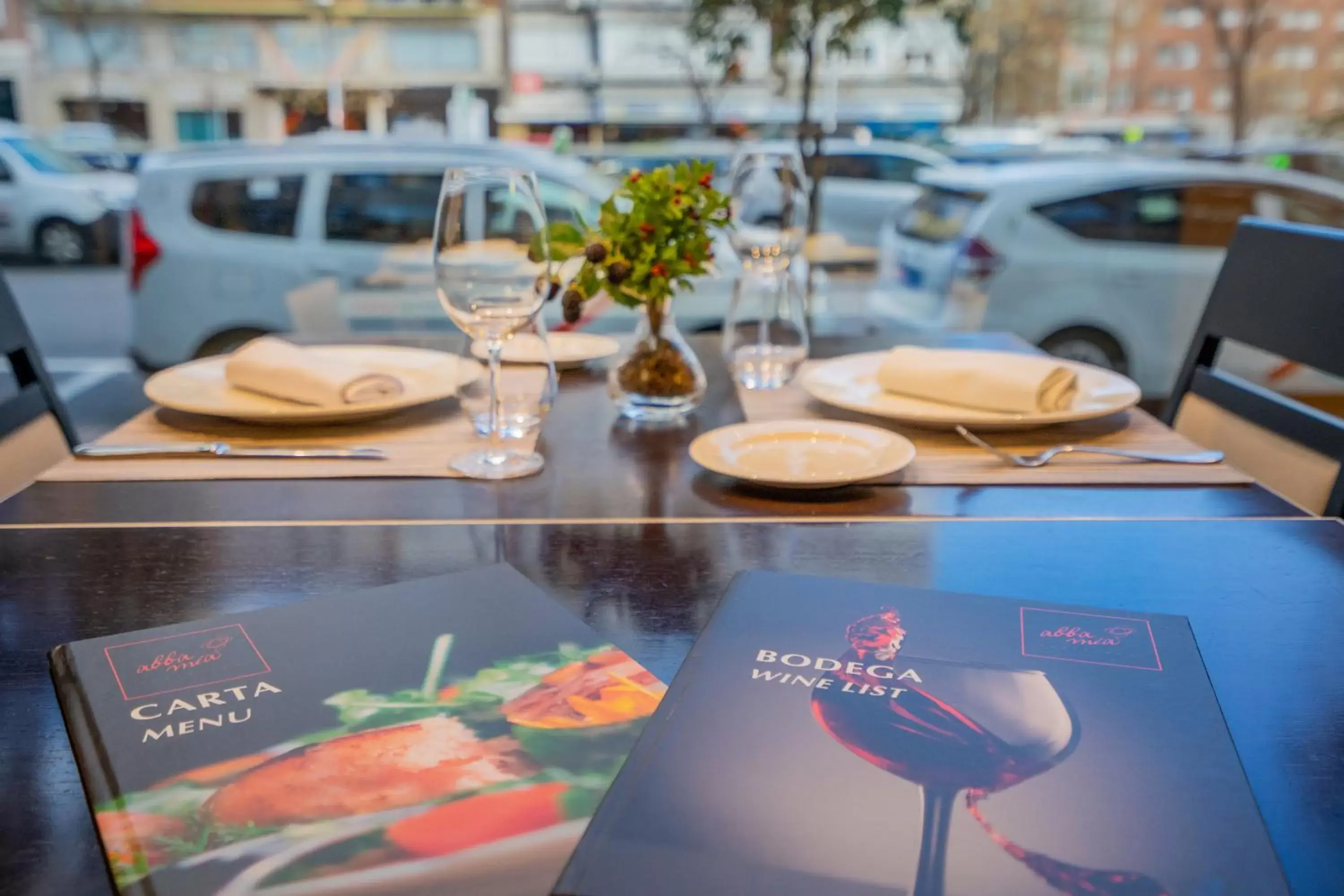 Restaurant/places to eat in Abba Madrid