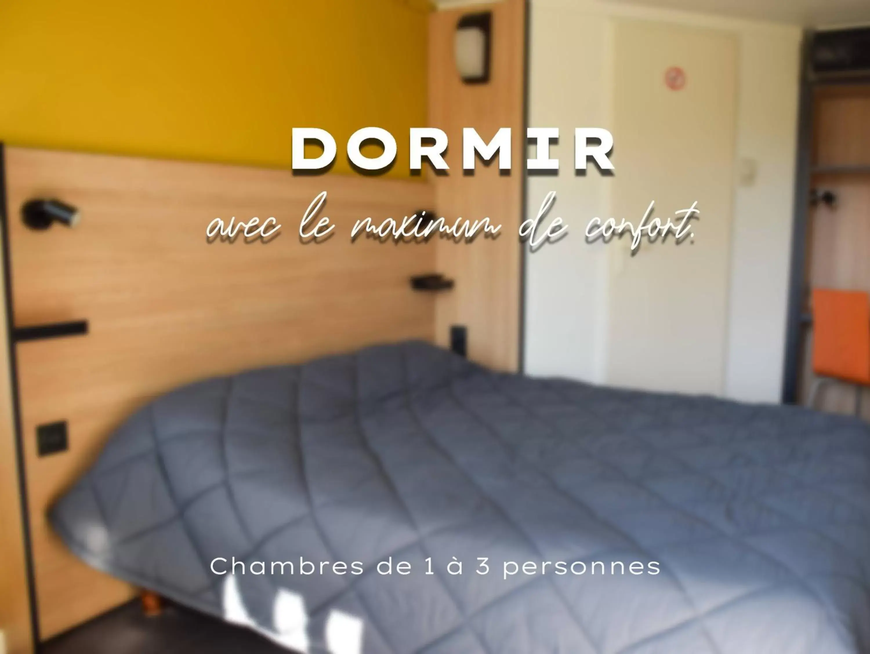Bedroom, Bed in Premiere Classe Rodez