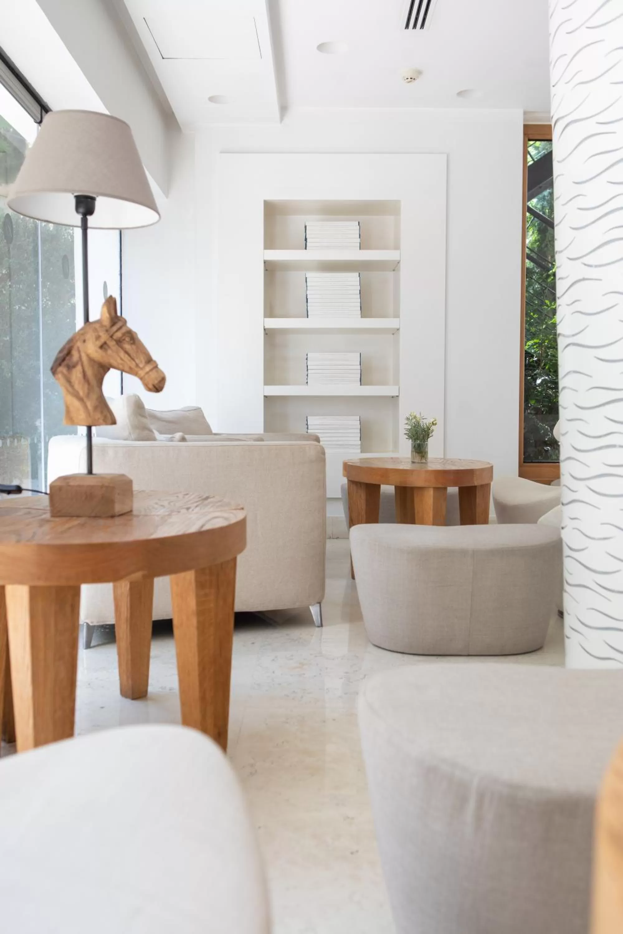 Seating area in Alasia Boutique Hotel