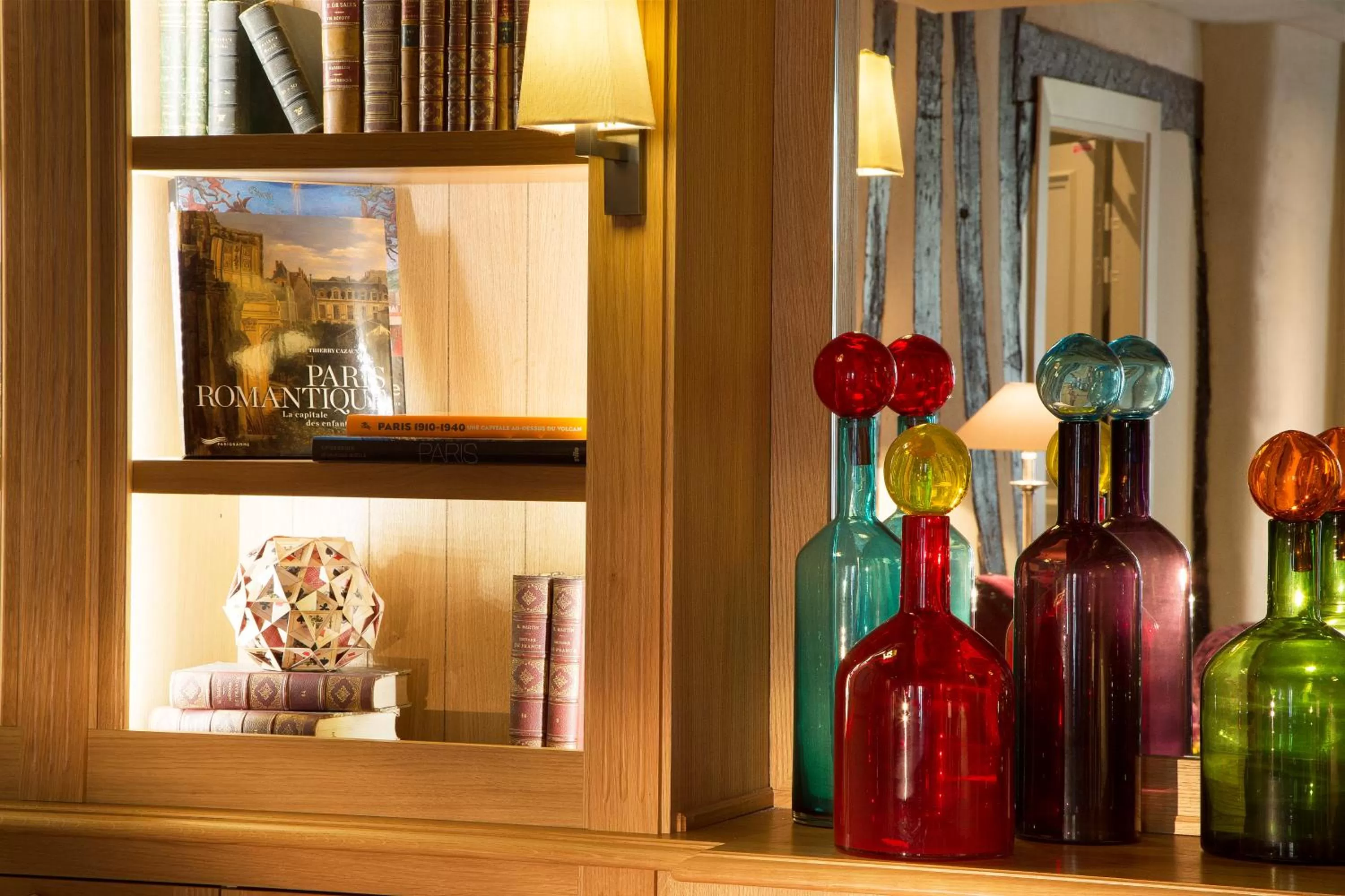 Decorative detail in Les Tournelles