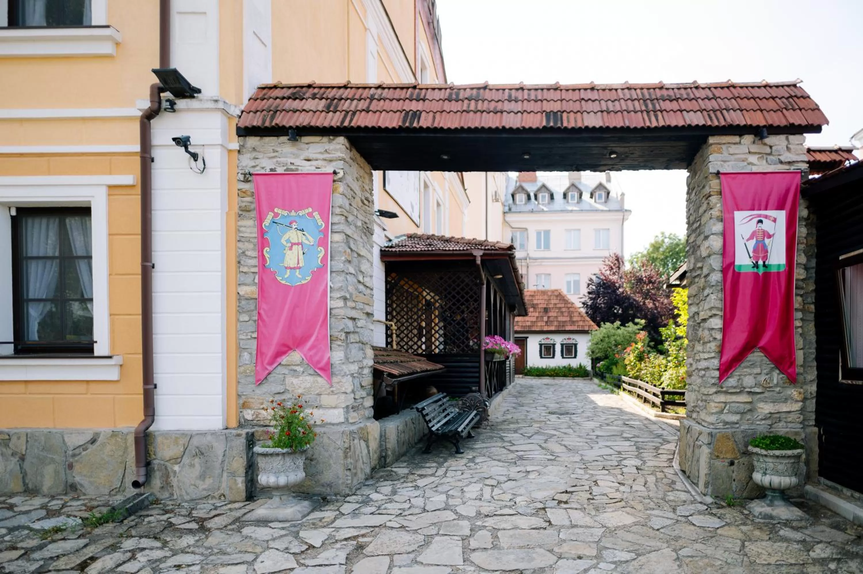 Area and facilities in Hetman Hotel