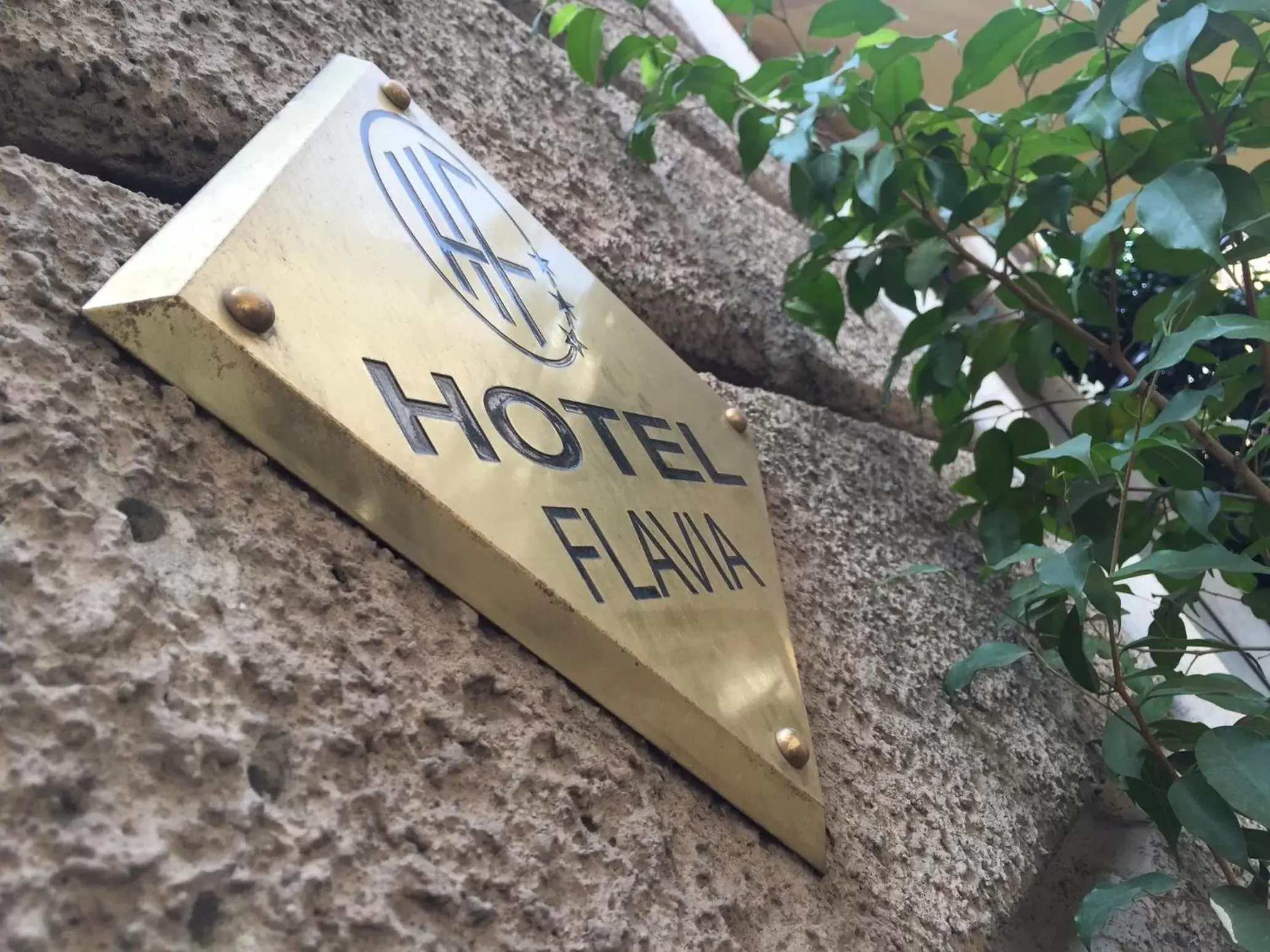 Property building, Logo/Certificate/Sign/Award in Hotel Flavia