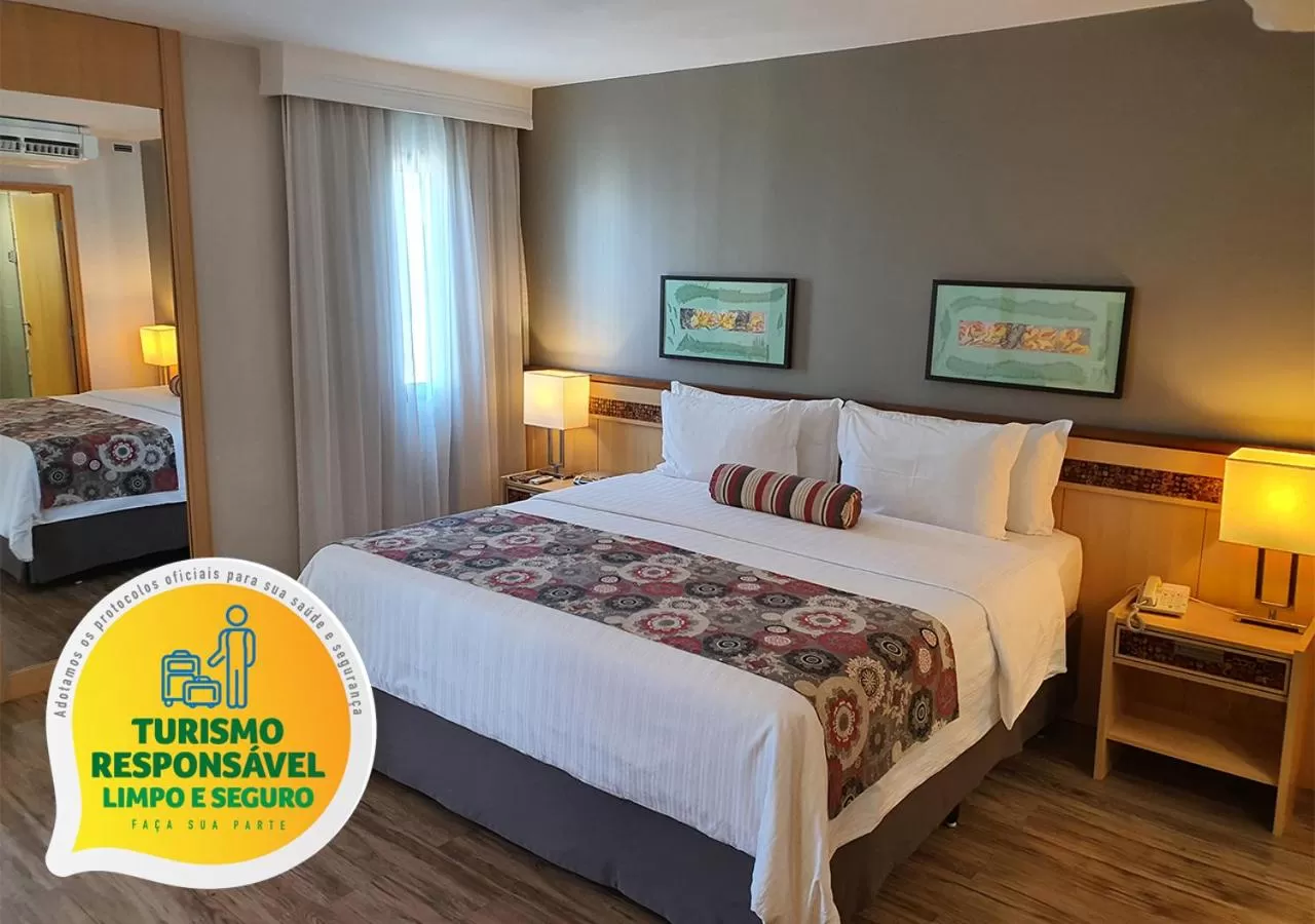 Photo of the whole room, Bed in Lets Idea Brasília Hotel