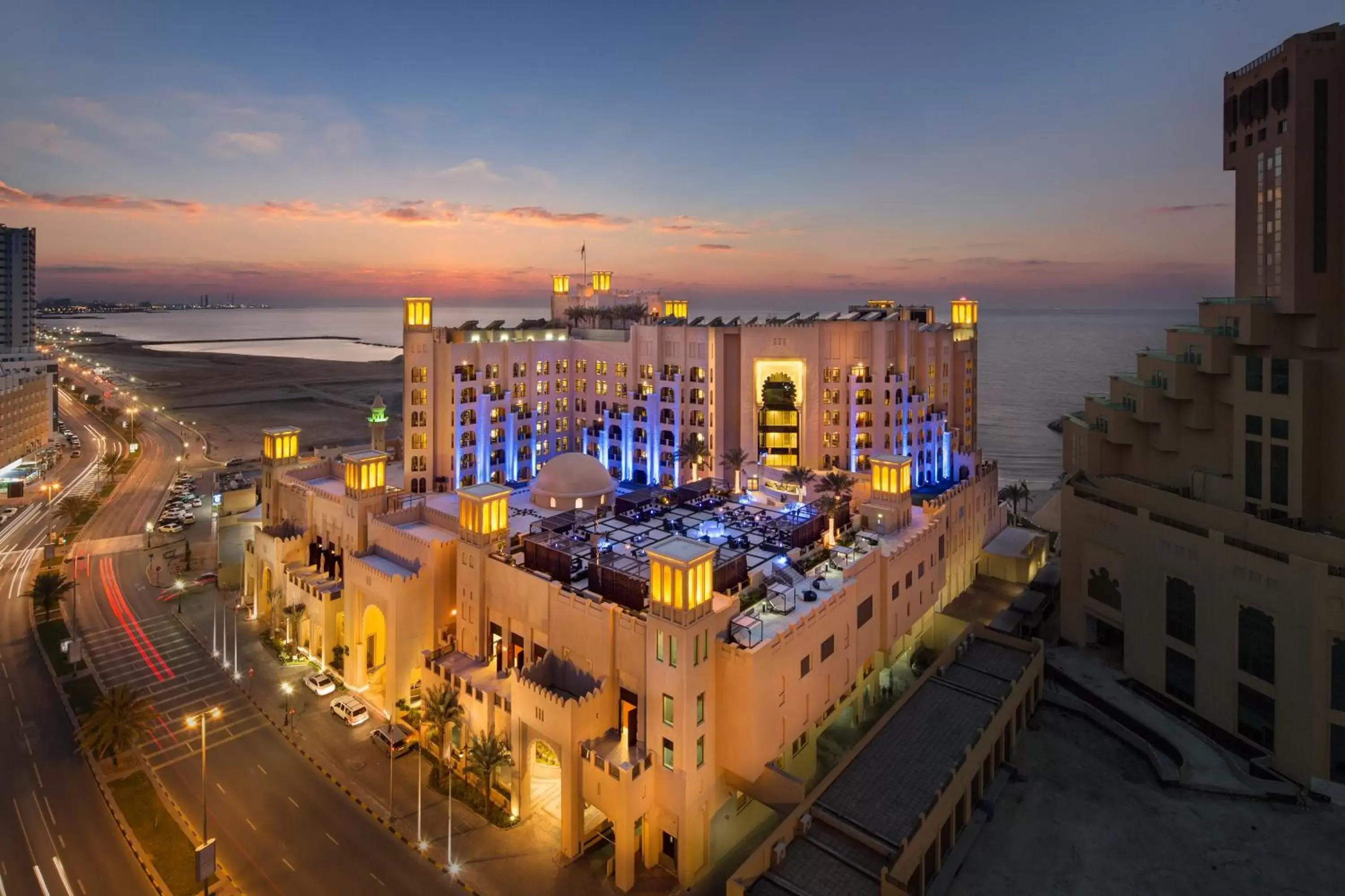 Bird's eye view in Bahi Ajman Palace Hotel