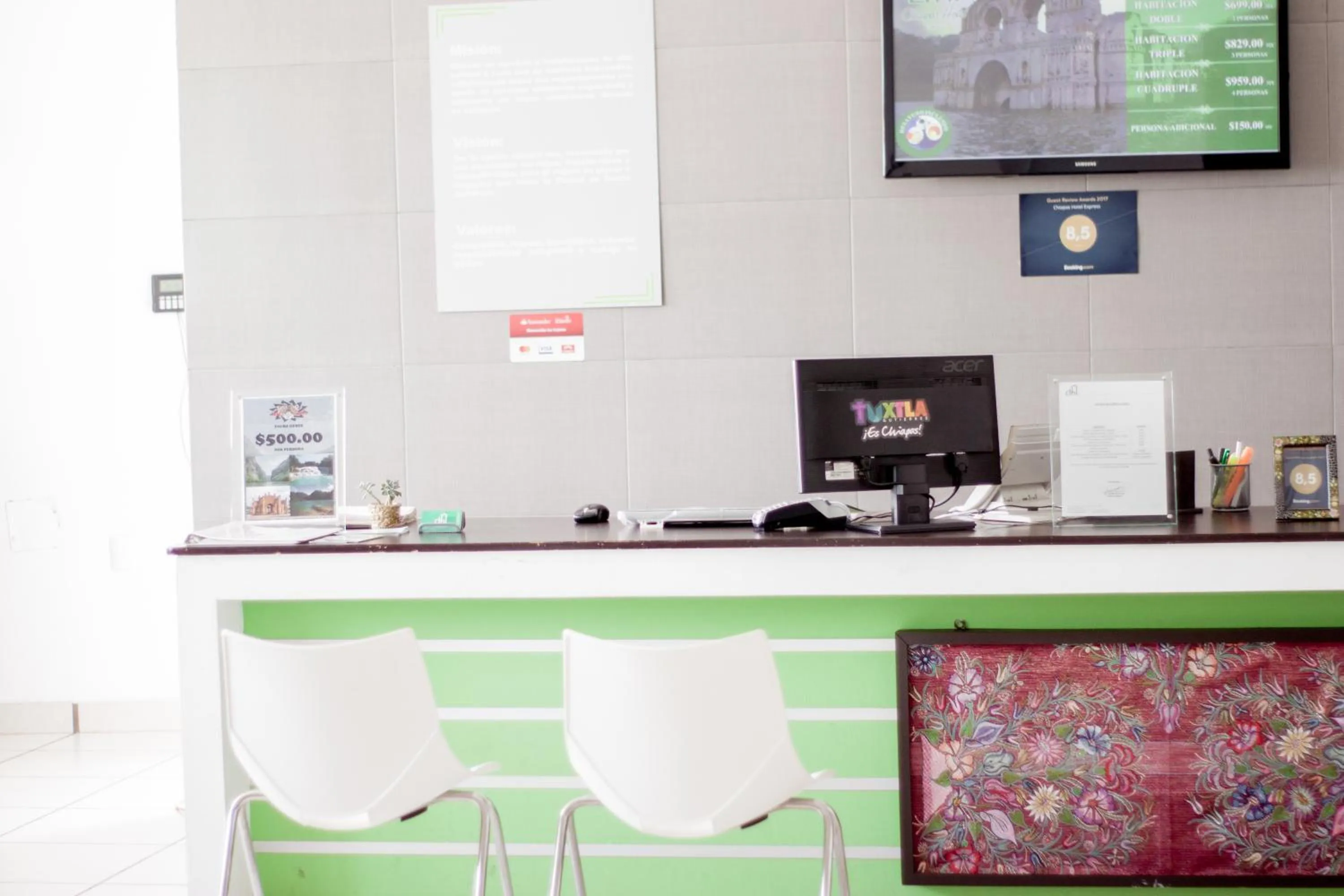 Lobby or reception in Chiapas Hotel Express, Tuxtla Gutierrez