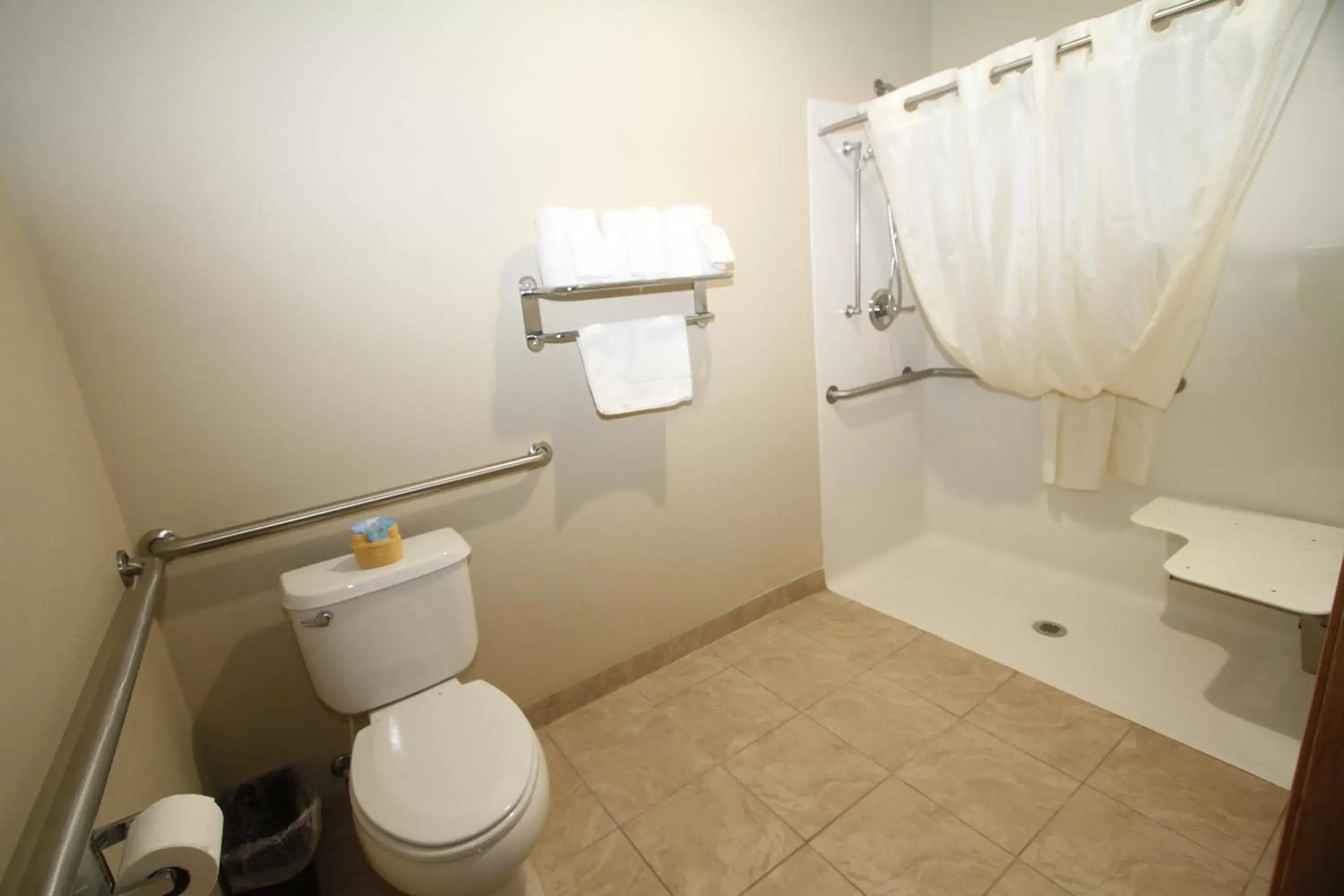 Bathroom in Bowman Inn and Suites