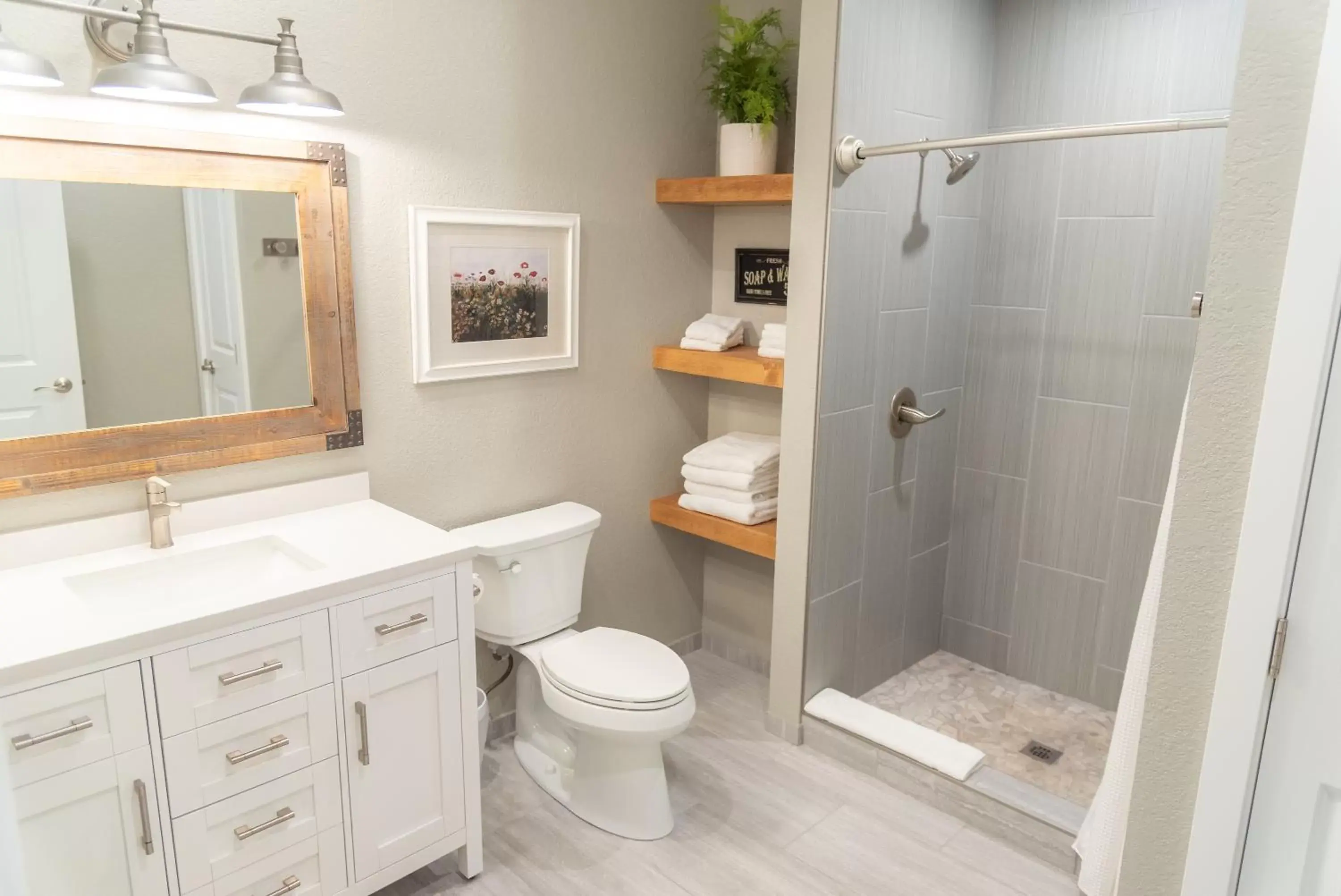 Bathroom in Colony Suites